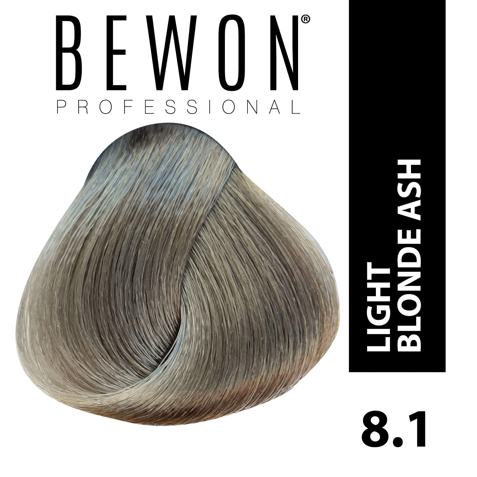 Permanent Hair Color Cream - 8.1 light blonde ash