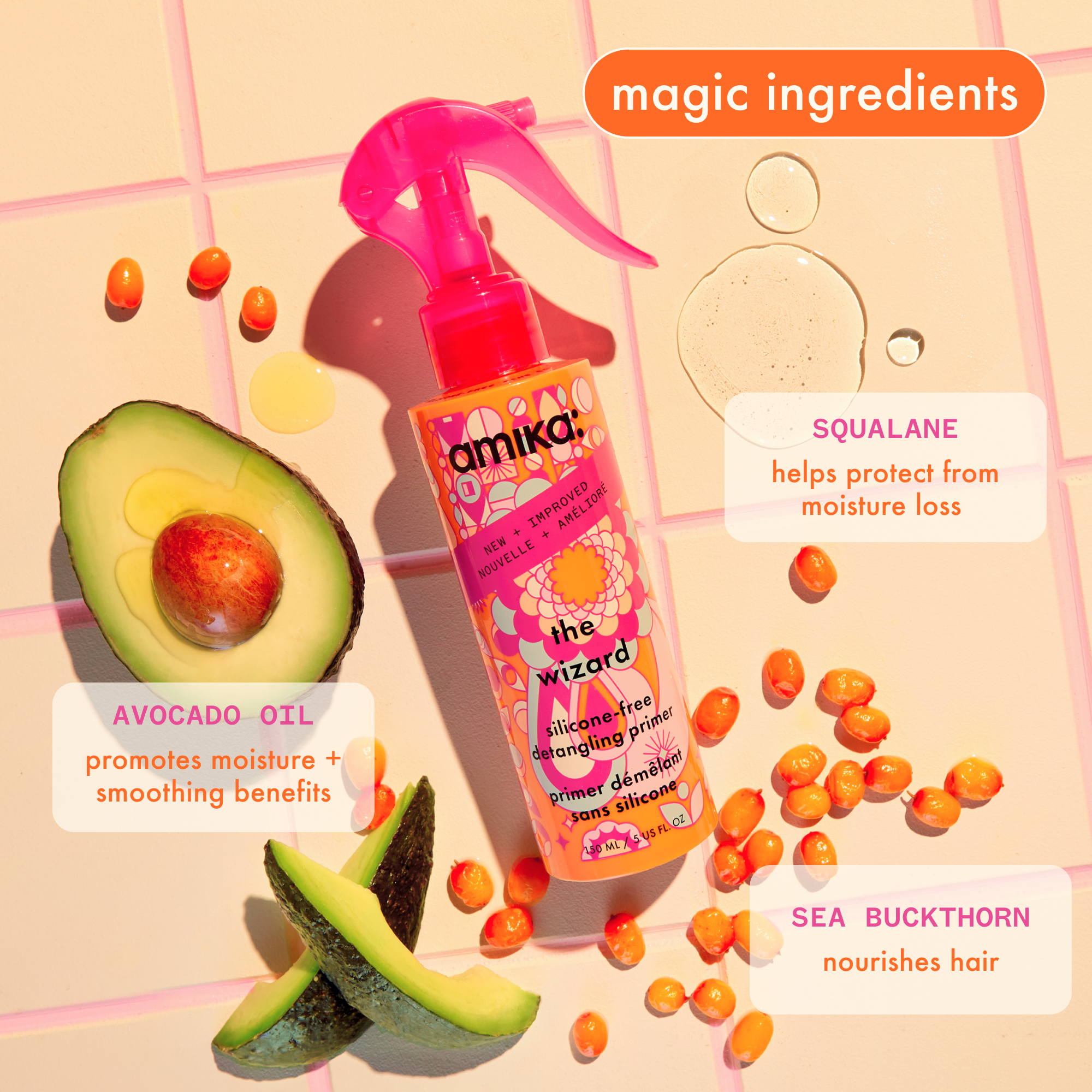 Wizard Silicone-Free Detangling Primer 150 ml