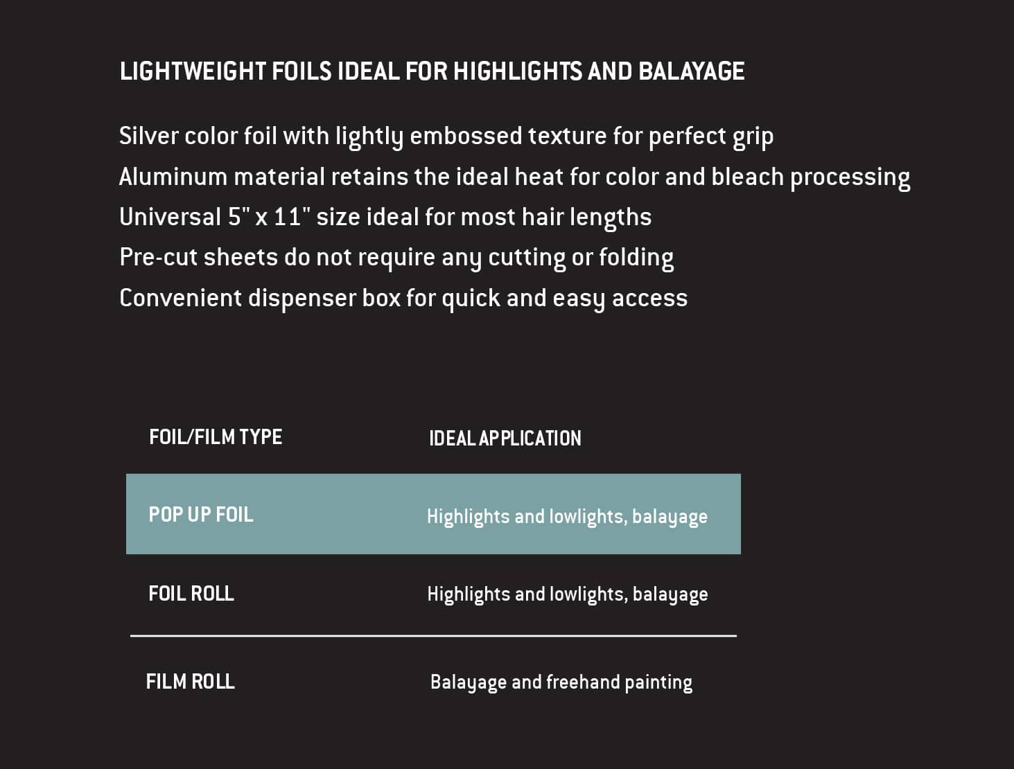 Folie Silber 5x11 500er