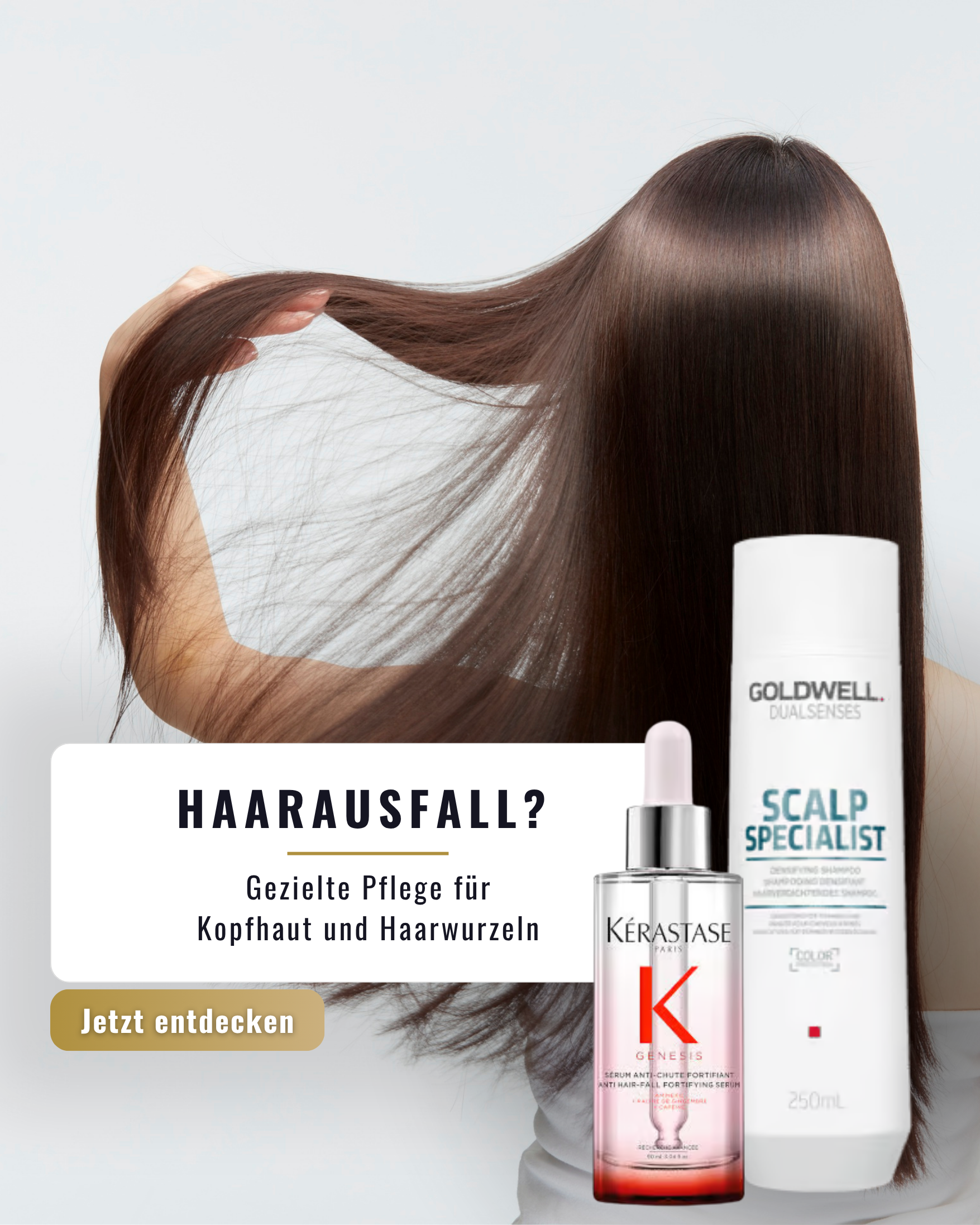 Haarausfall Banner Mobil