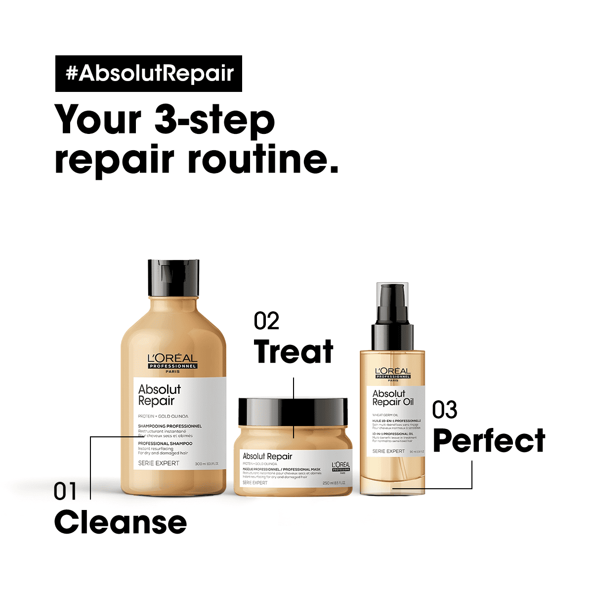 Serie Expert Absolut Repair Oil 10in1 Haaröl