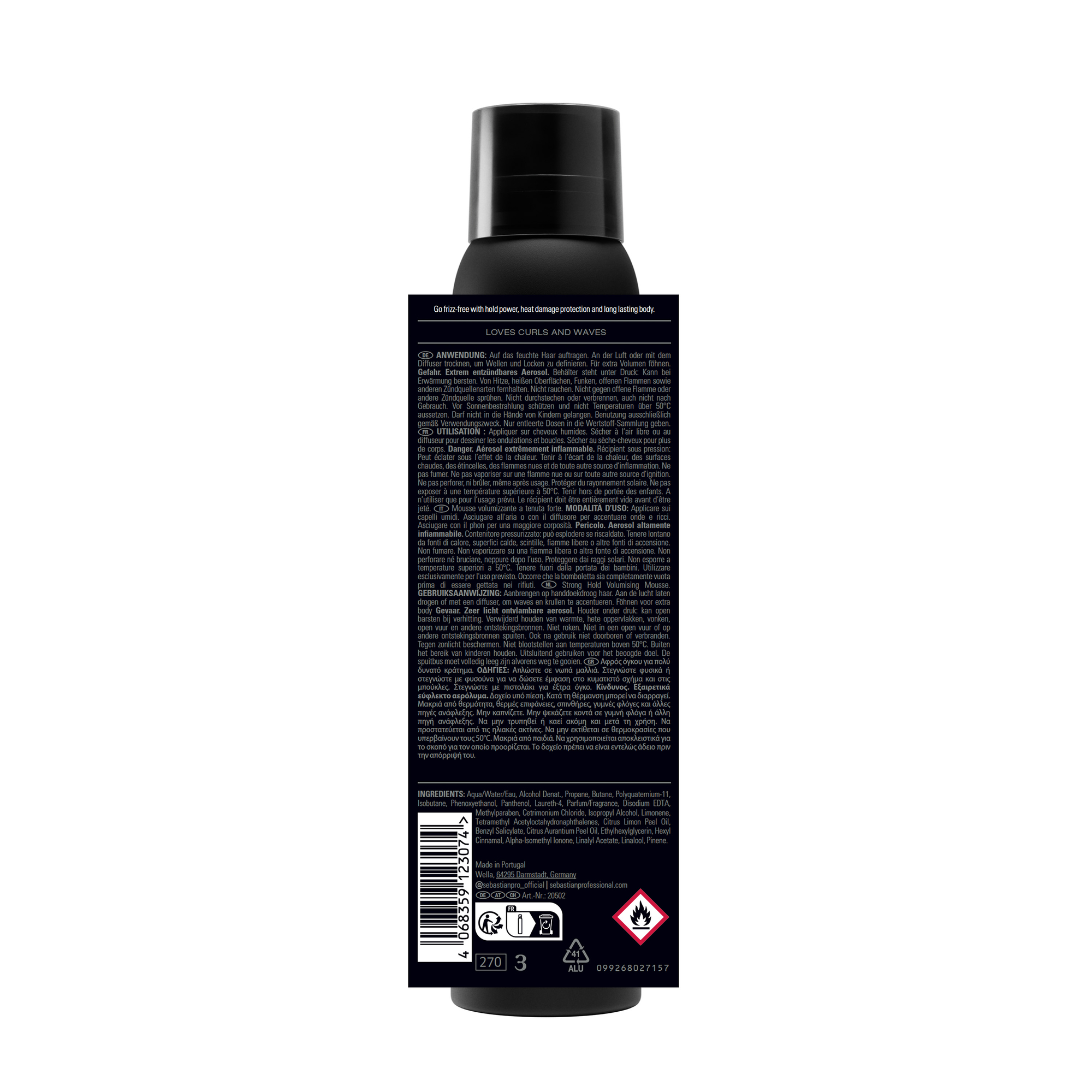 Mousse Forte Strong Hold Volumizing Mousse 200 ml