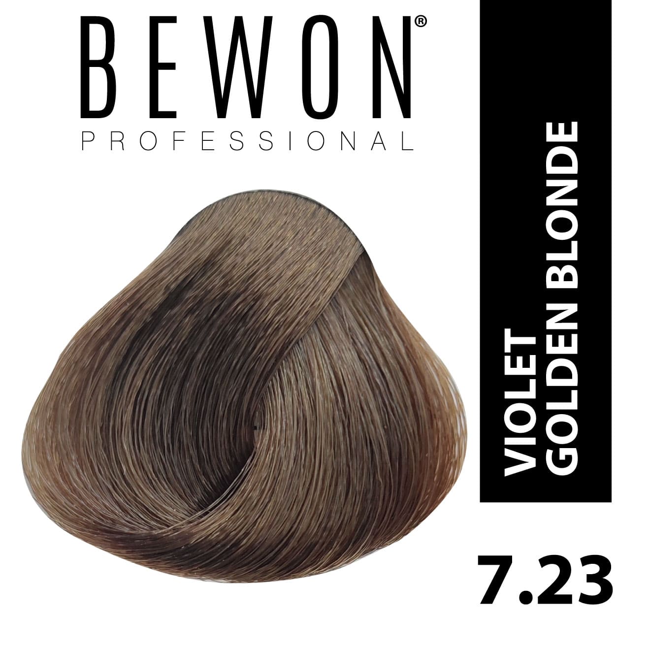 Permanent Hair Color Cream - 7.23 violet golden blonde