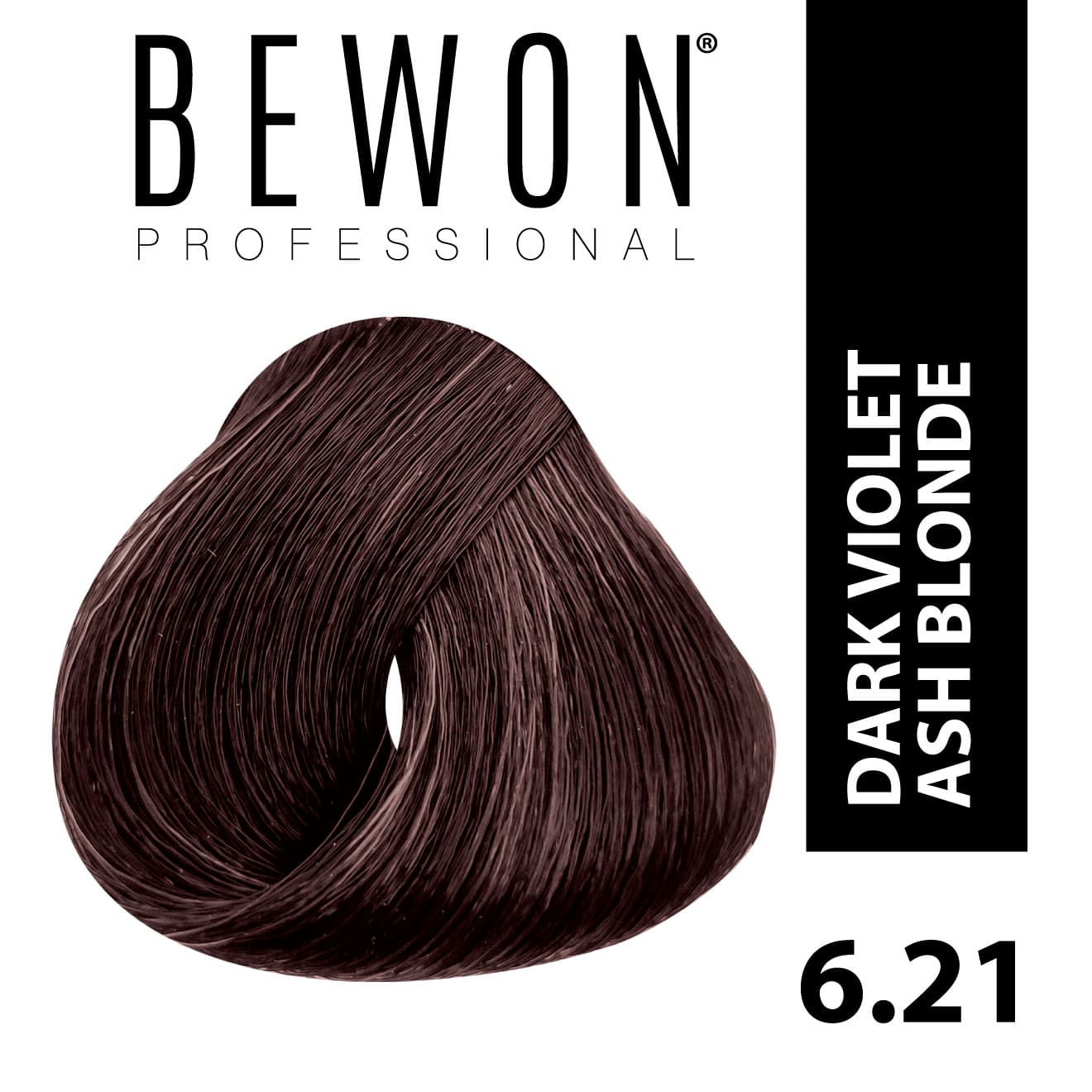 Permanent Hair Color Cream - 6.21 dark violet ash blonde