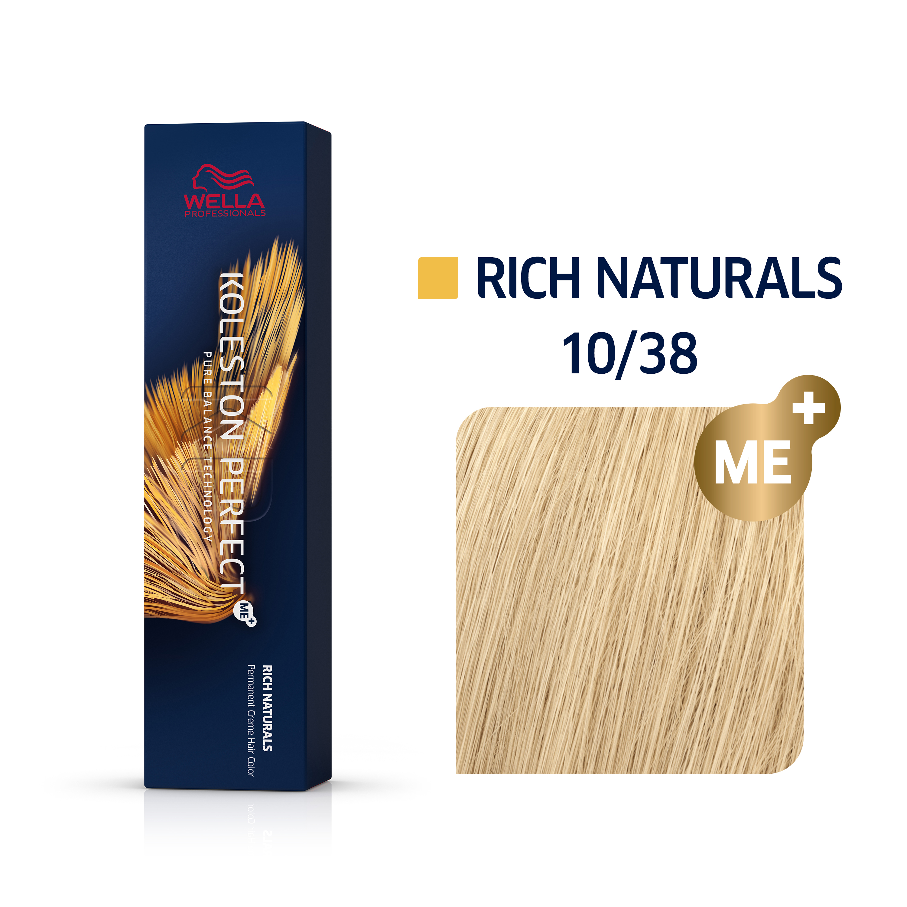 Koleston Perfect Rich Naturals - 10/38 hell-lichtblond-gold-perl