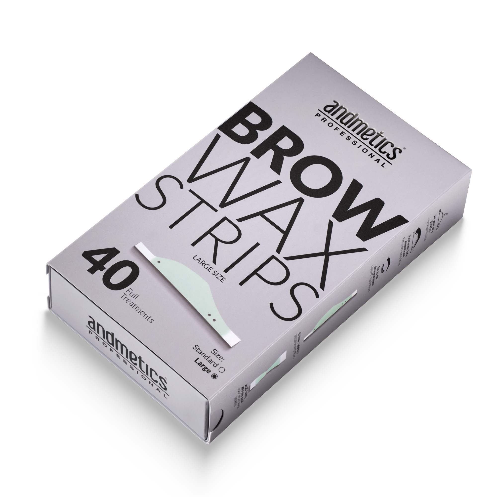 Brow Wax Strips Large (40 Stk.)