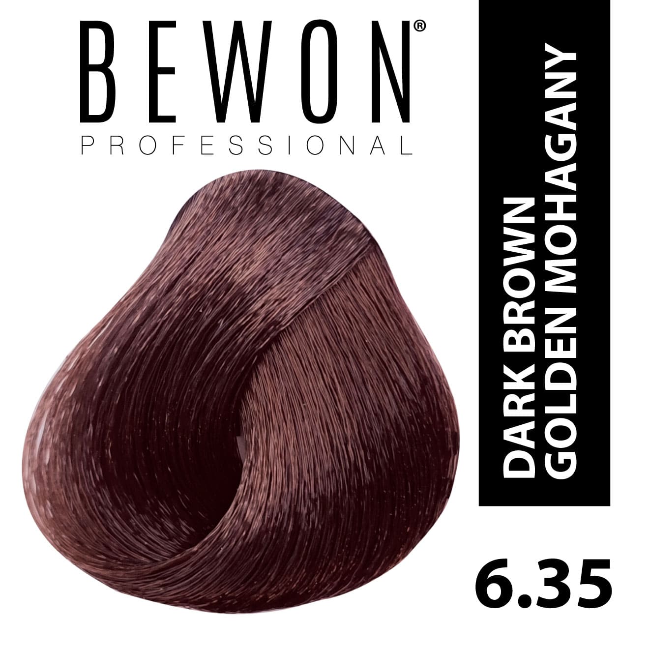 Permanent Hair Color Cream - 6.35 dark blonde golden mahogany