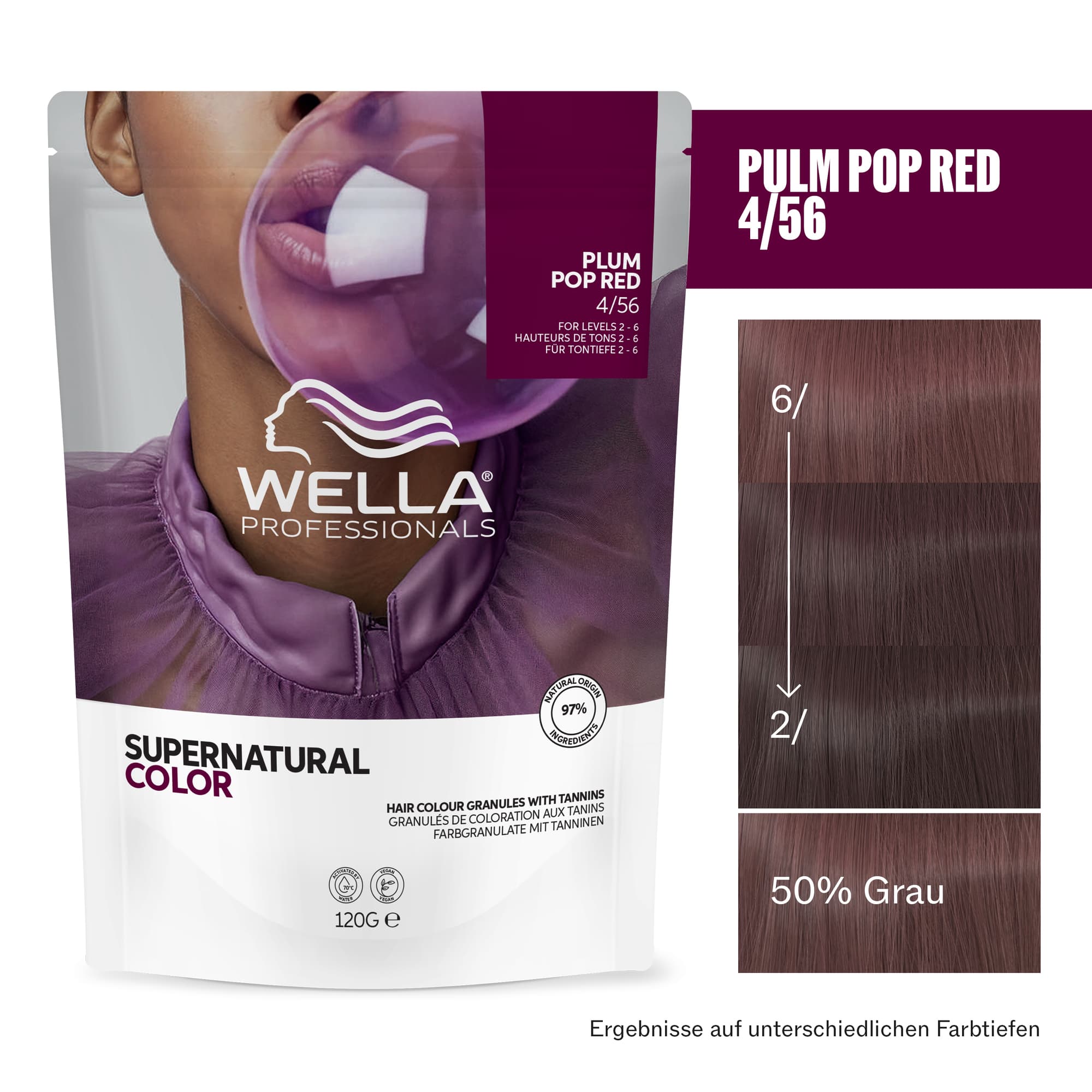 Supernatural Color - 4/56 Plum Pop Red