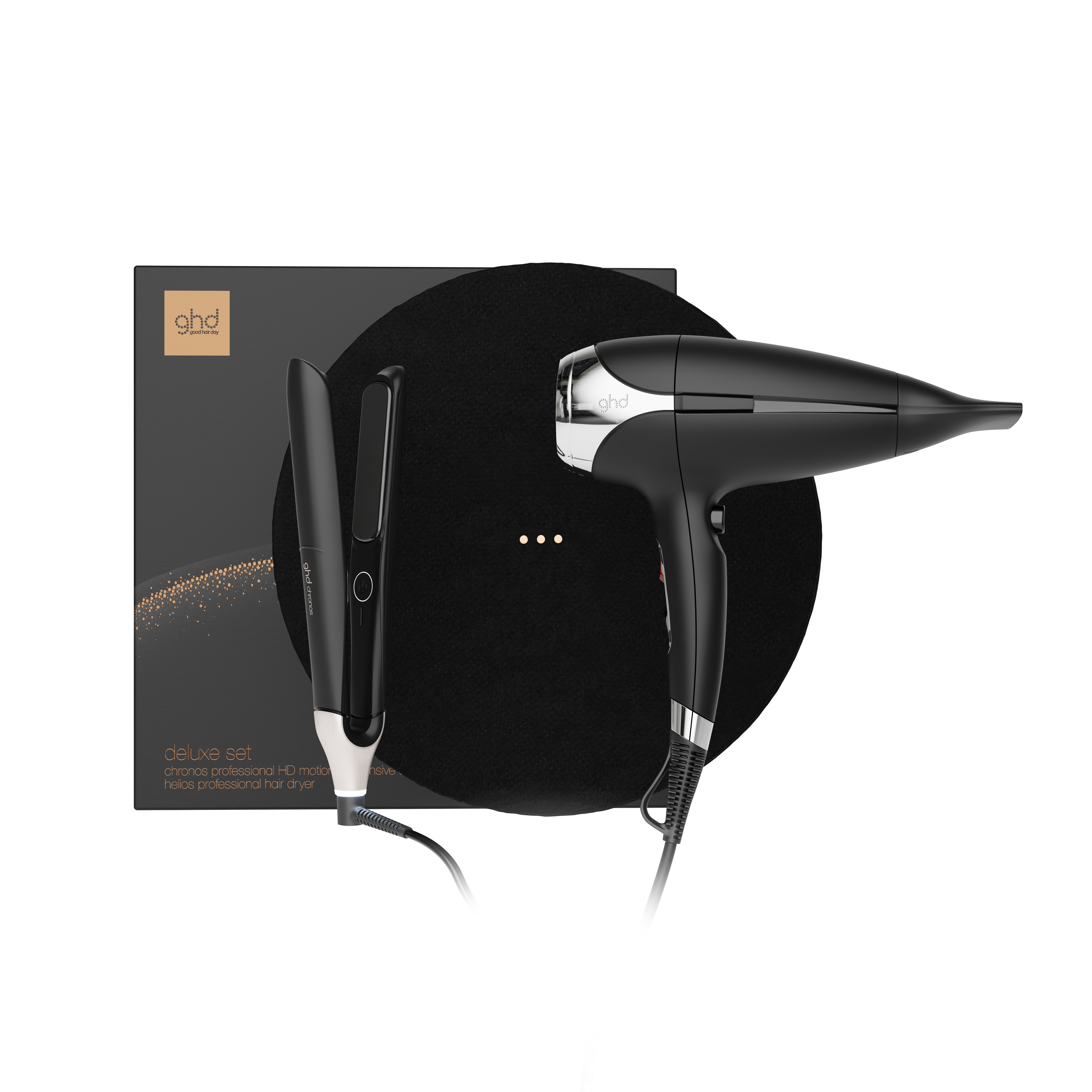 ghd Deluxe Set - ghd chronos™ & ghd helios® Geschenkset schwarz