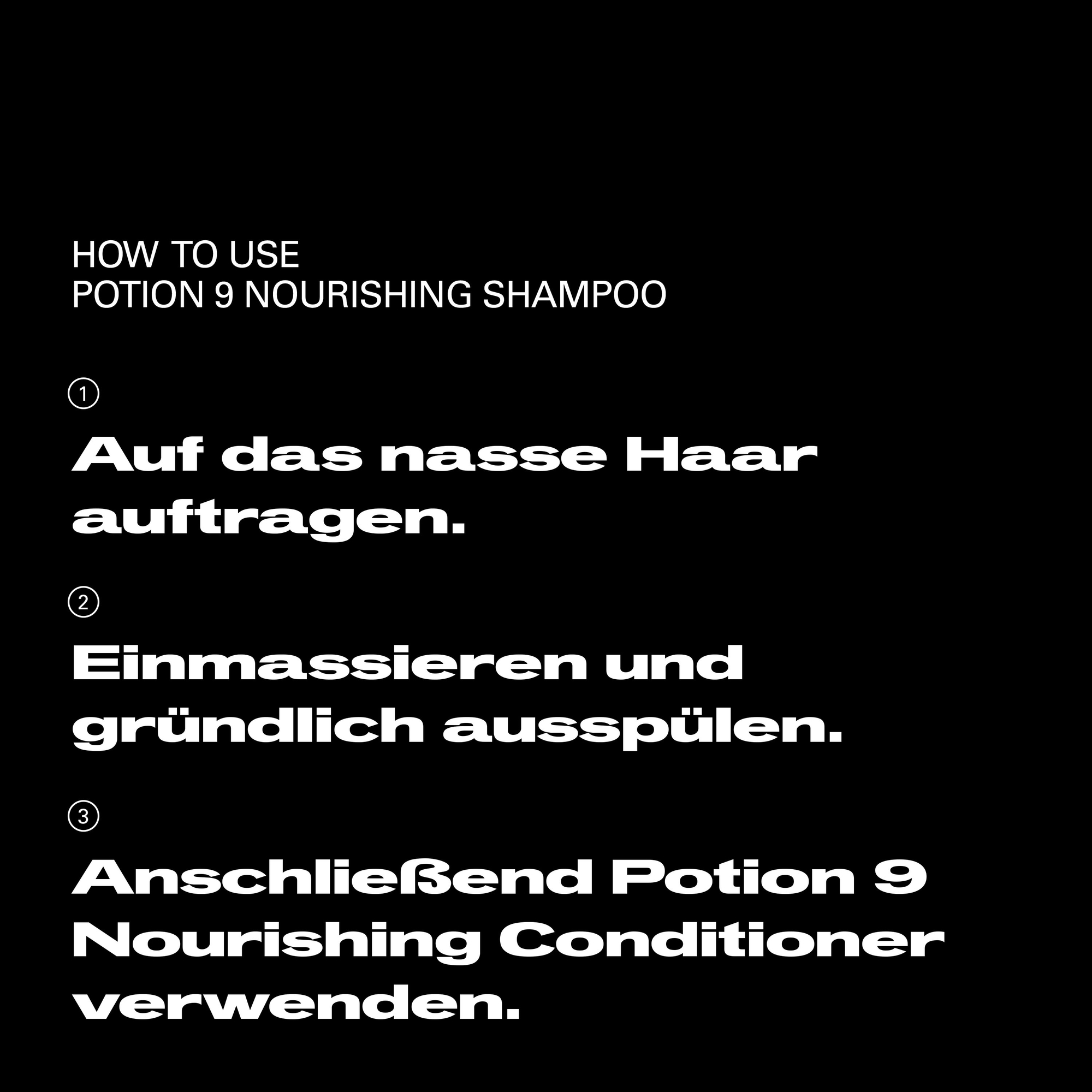 Potion 9 Nourishing Shampoo 1000 ml