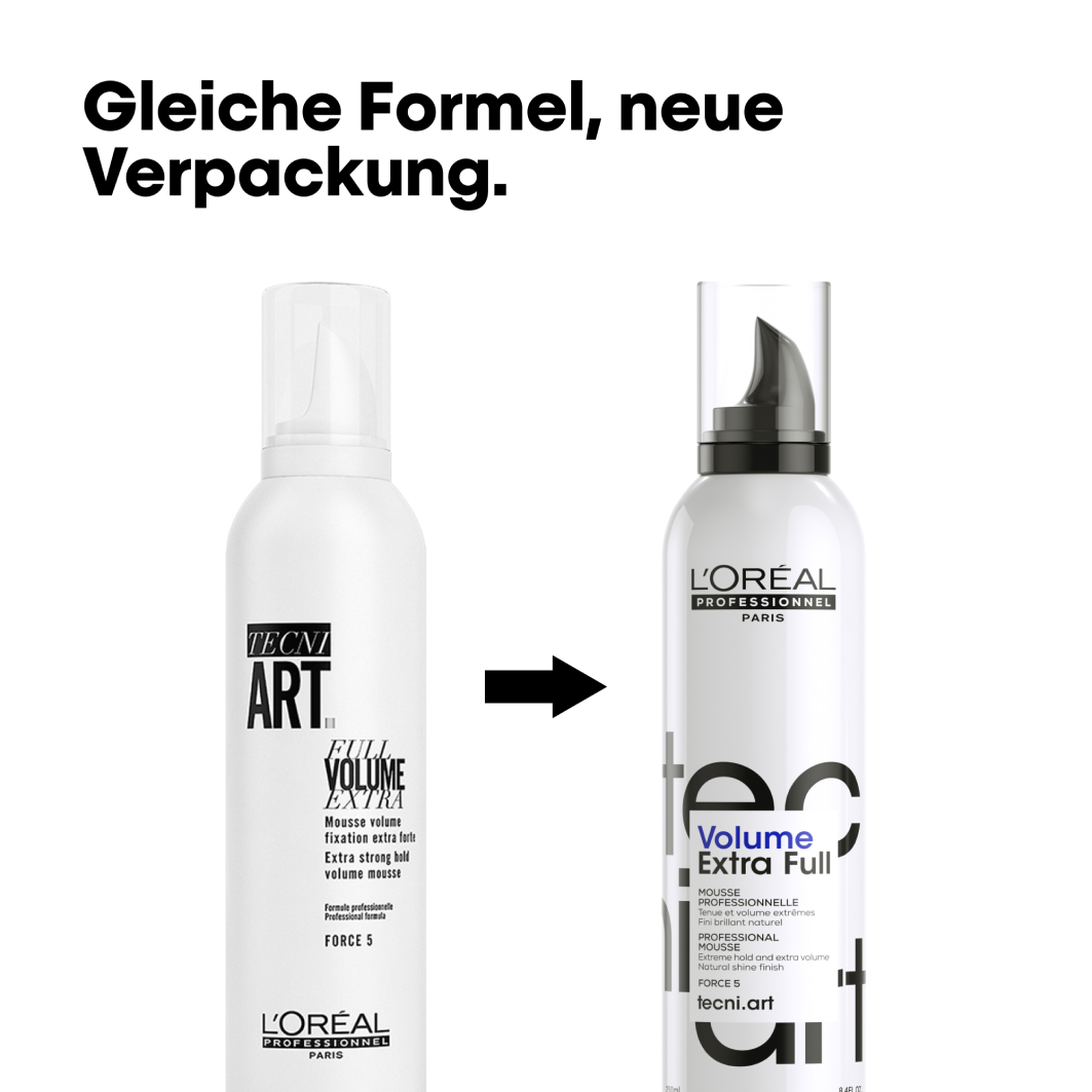 Tecni.ART - Volume Extra Full, 250ml, für voluminöse Styles mit starkem Halt