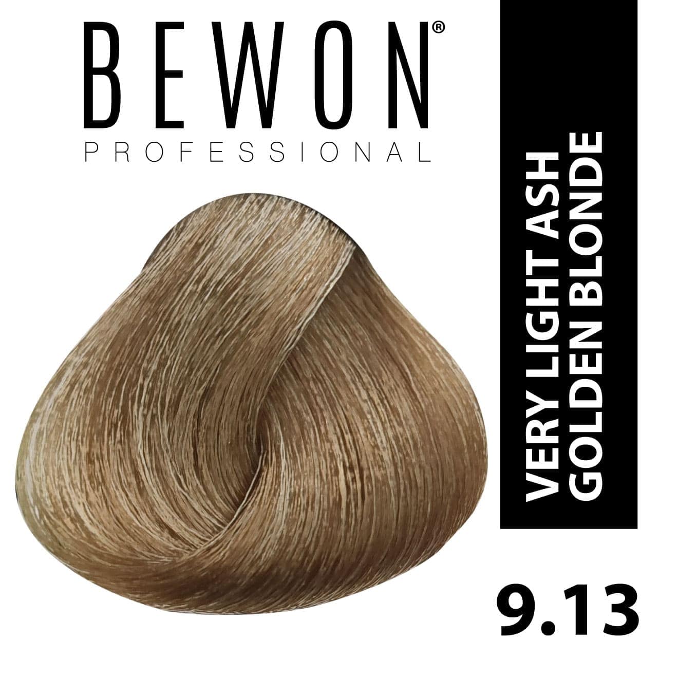 Bewon 9.31 very light ash golden blonde