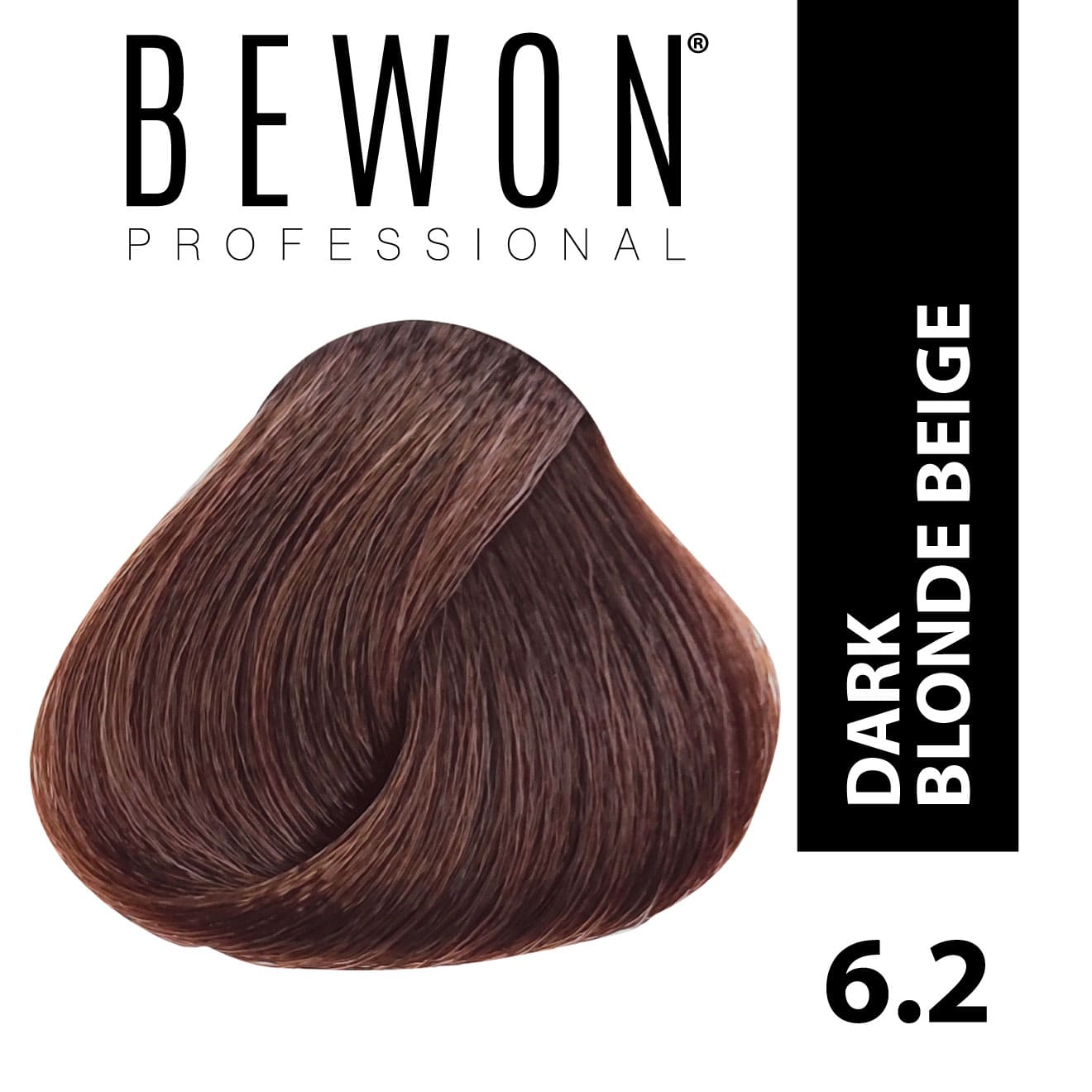 Permanent Hair Color Cream - 6.2 dark brown beige