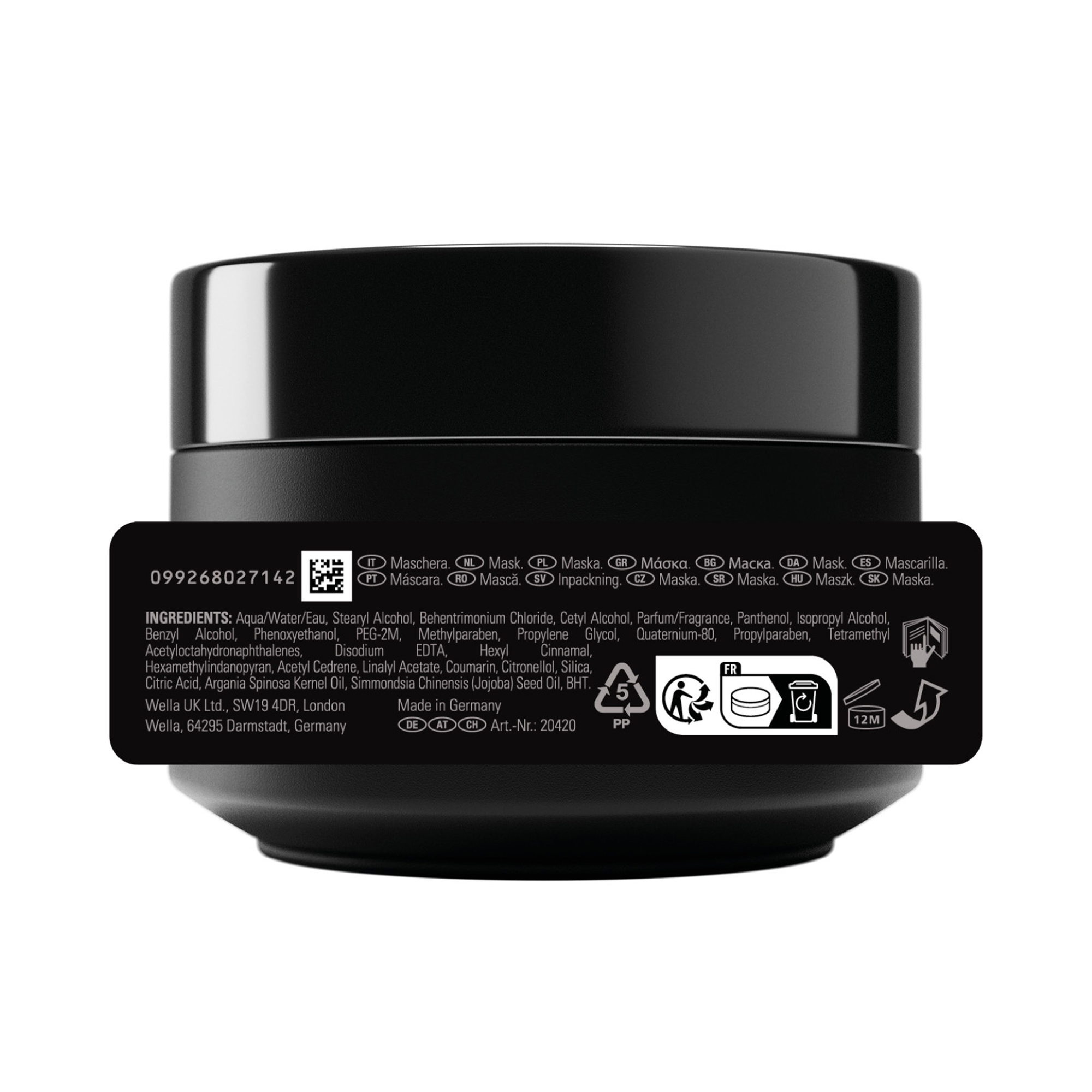 Dark Oil Smooth & Shine Mask 500 ml