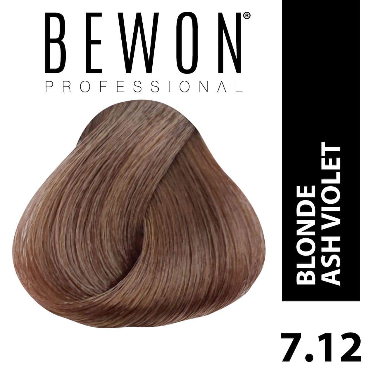 Permanent Hair Color Cream - 7.12 blonde ash violet