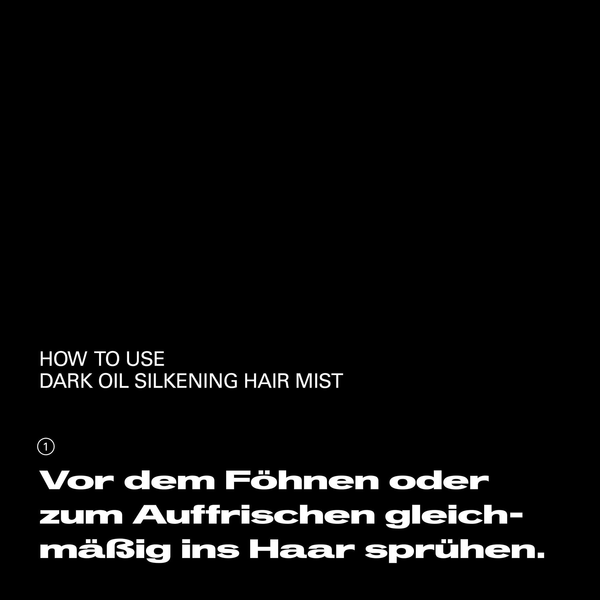 Dark Oil Silkening Hair Mist 200 ml