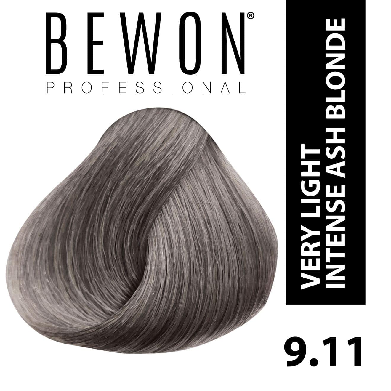 Bewon 9.11 very light intense ash blonde