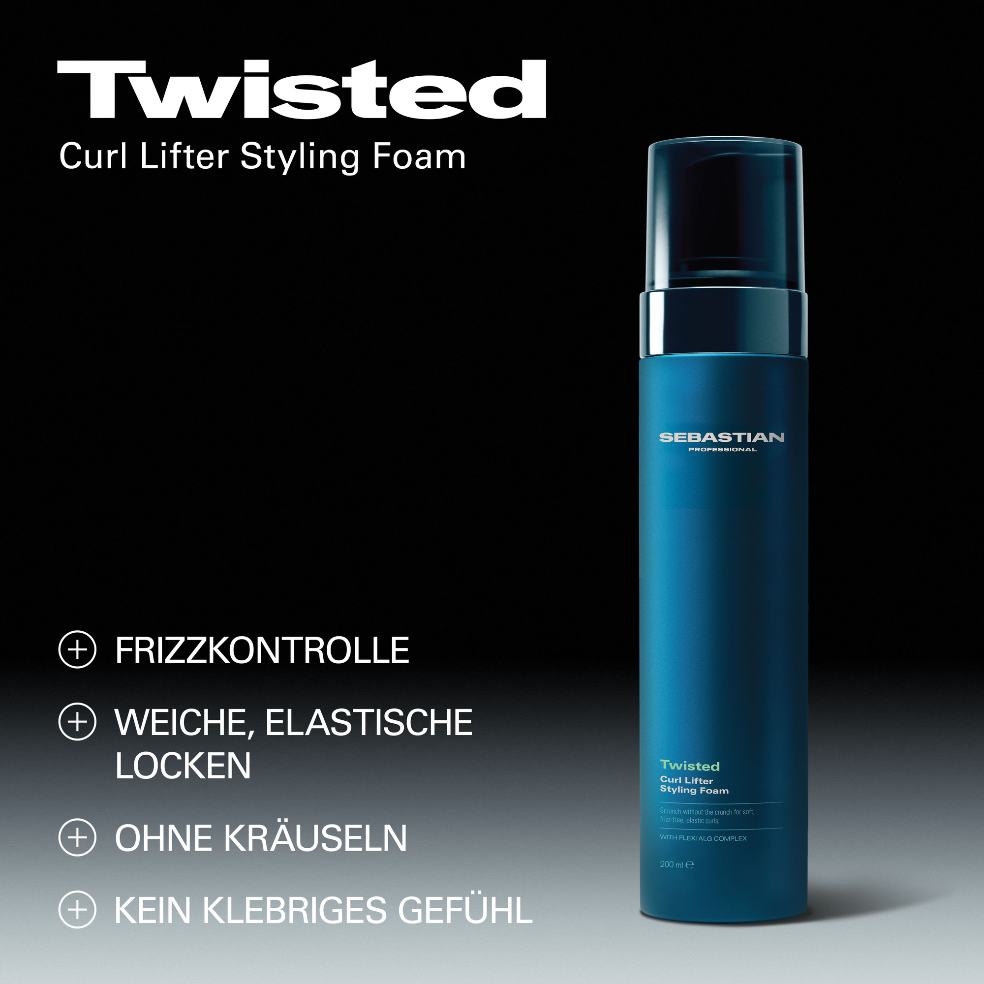 Twisted Curl Lifter Styling Foam 200 ml