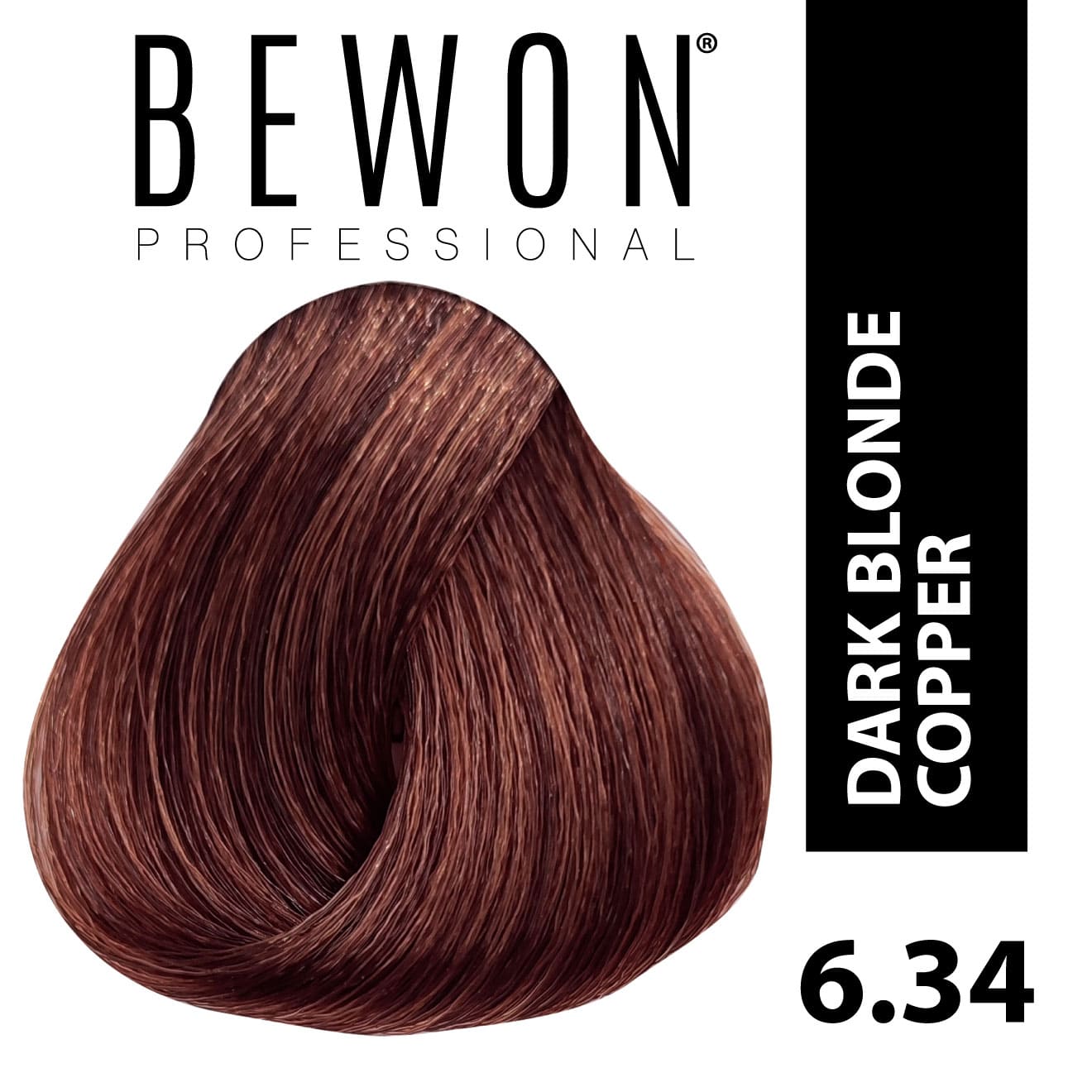 Permanent Hair Color Cream - 6.34 dark blonde copper