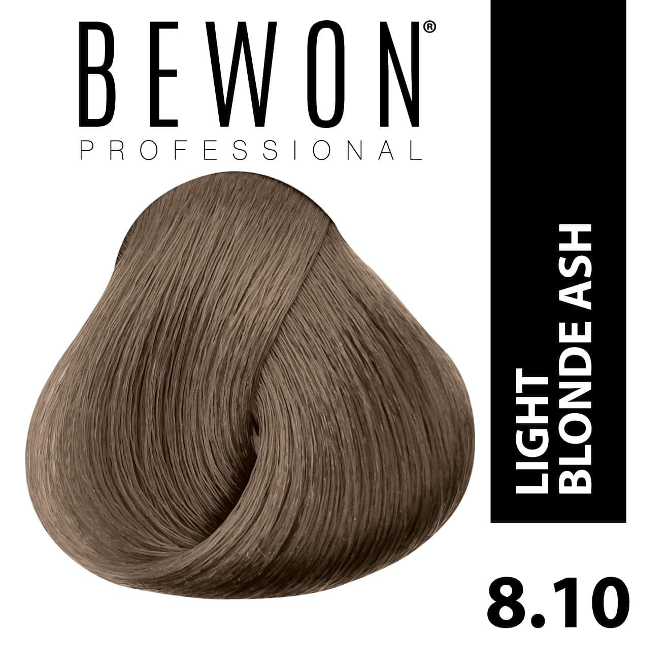 Permanent Hair Color Cream - 8.10 light blonde ash