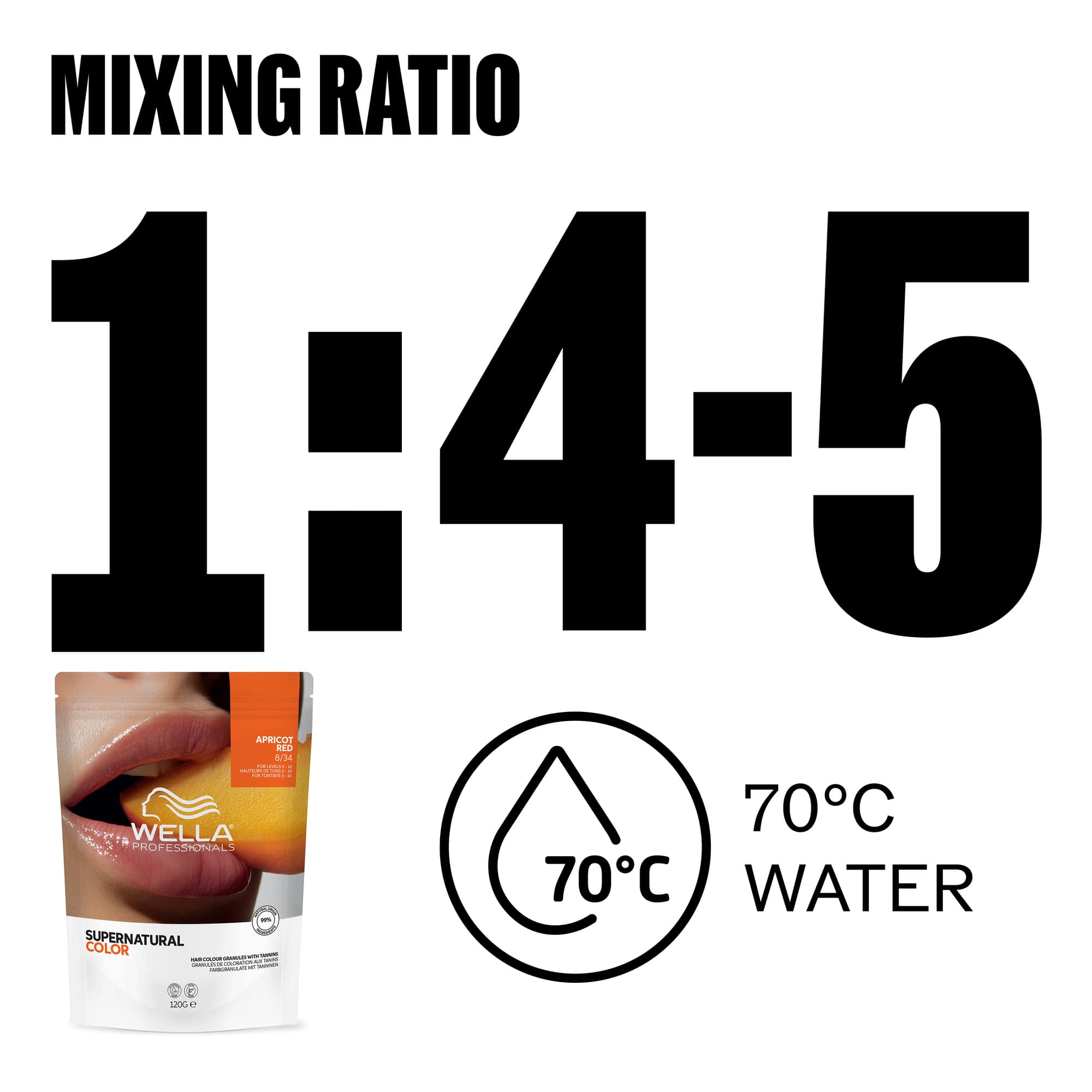 Supernatural Color - 8/34 Apricot Red