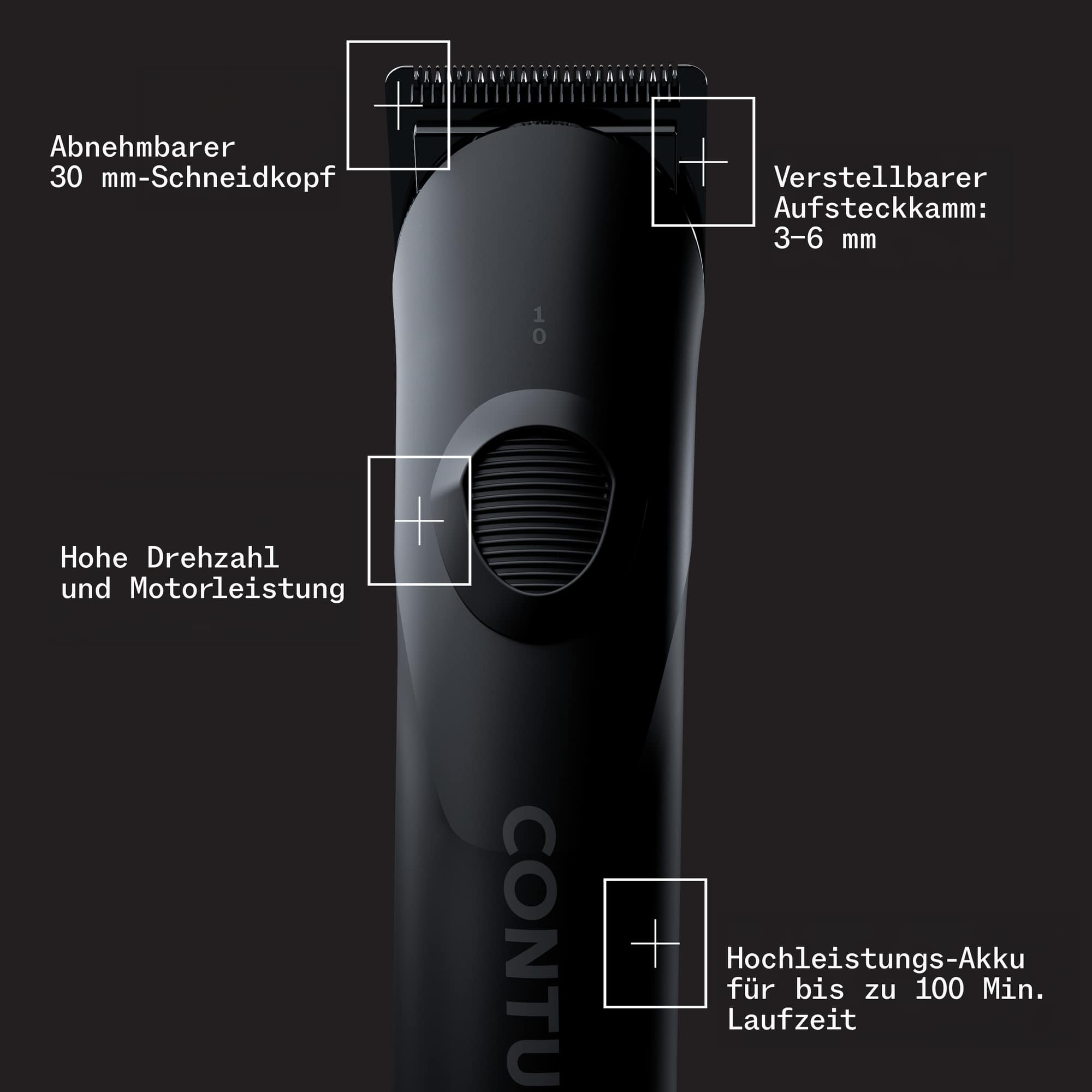 Contura3 Haartrimmer