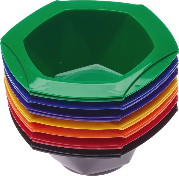 Färbesschalen-Set 7-farbig