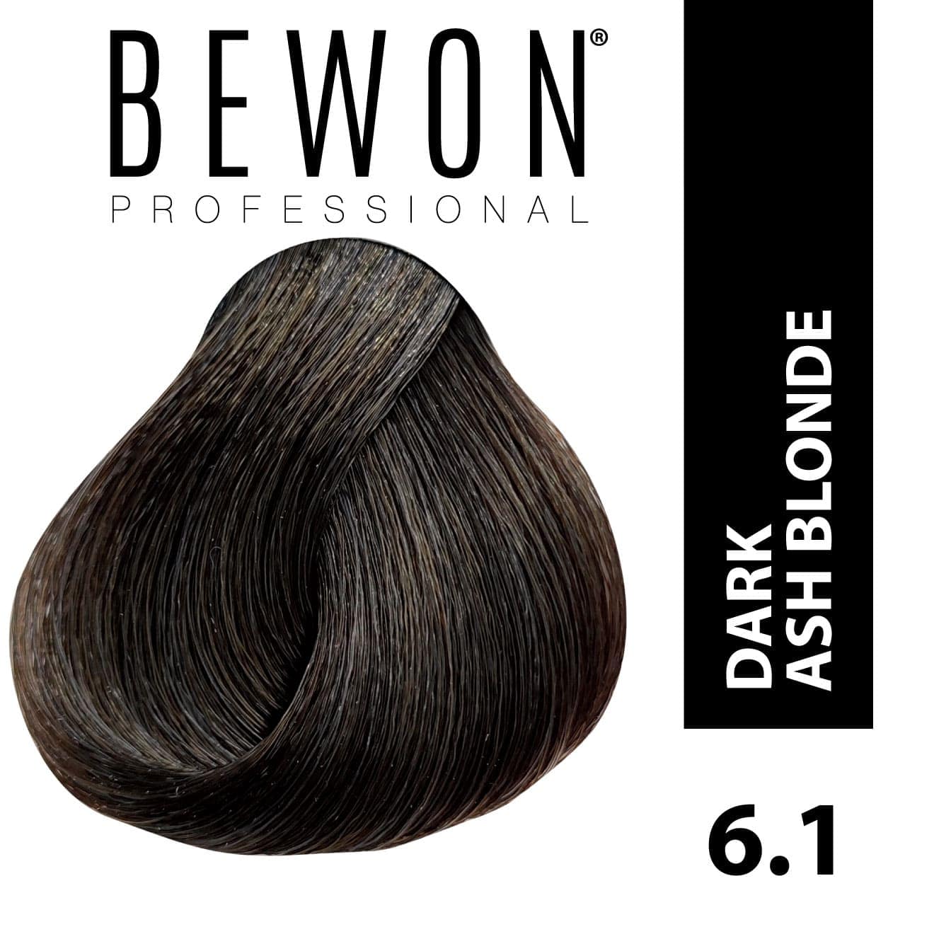 Permanent Hair Color Cream - 6.1 dark ash blonde