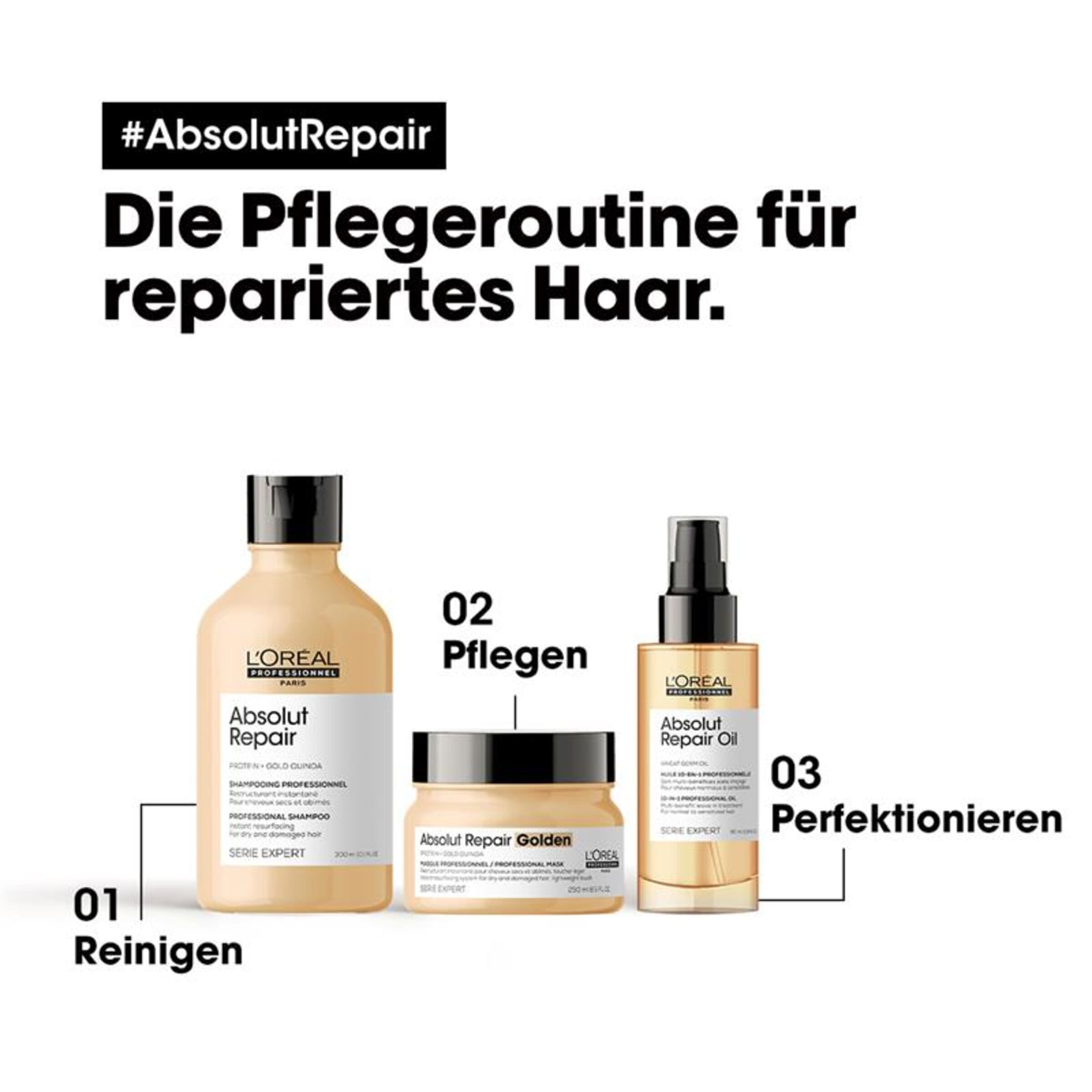 Absolut Repair Gold Maske