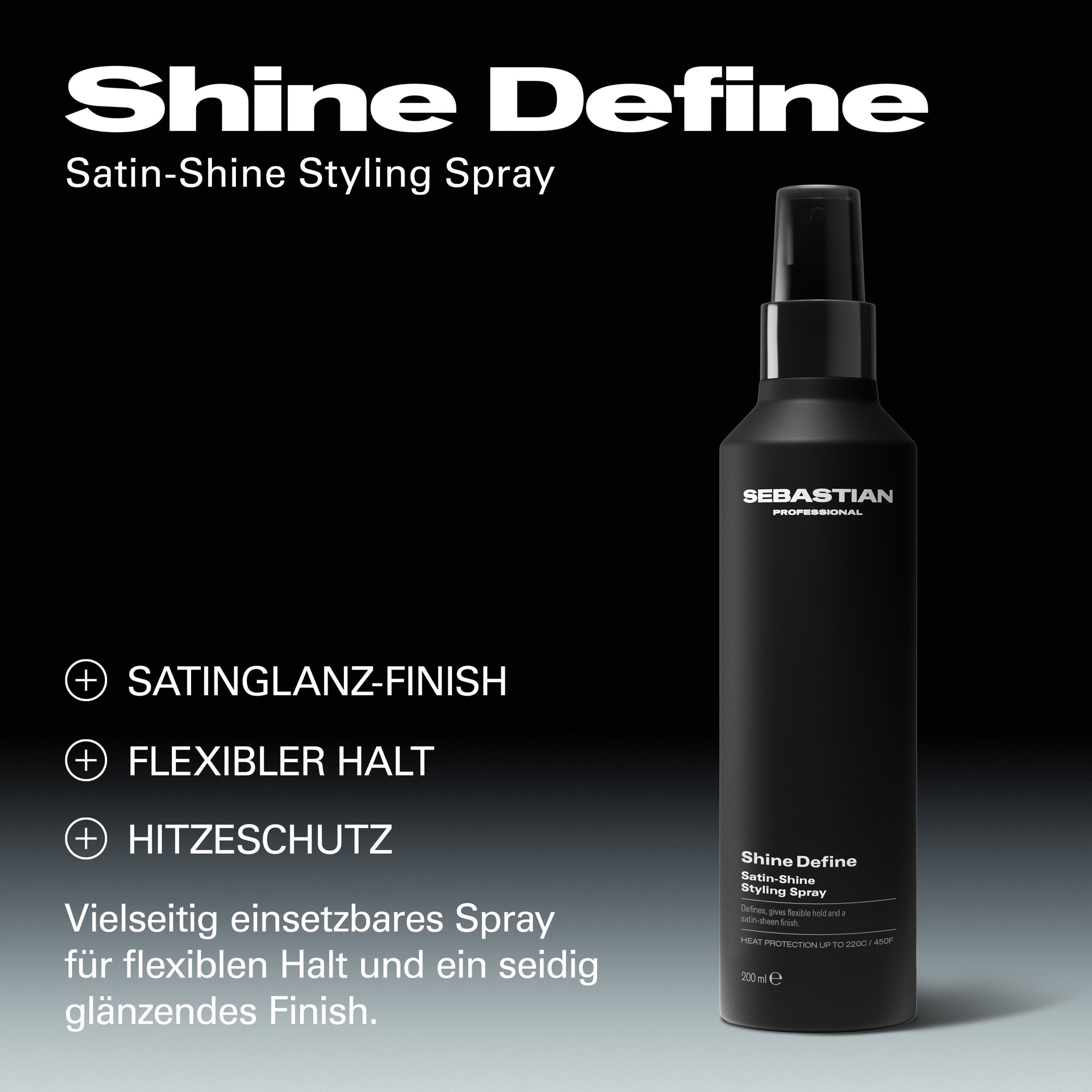 Shine Define Satin Styling Spray 200 ml
