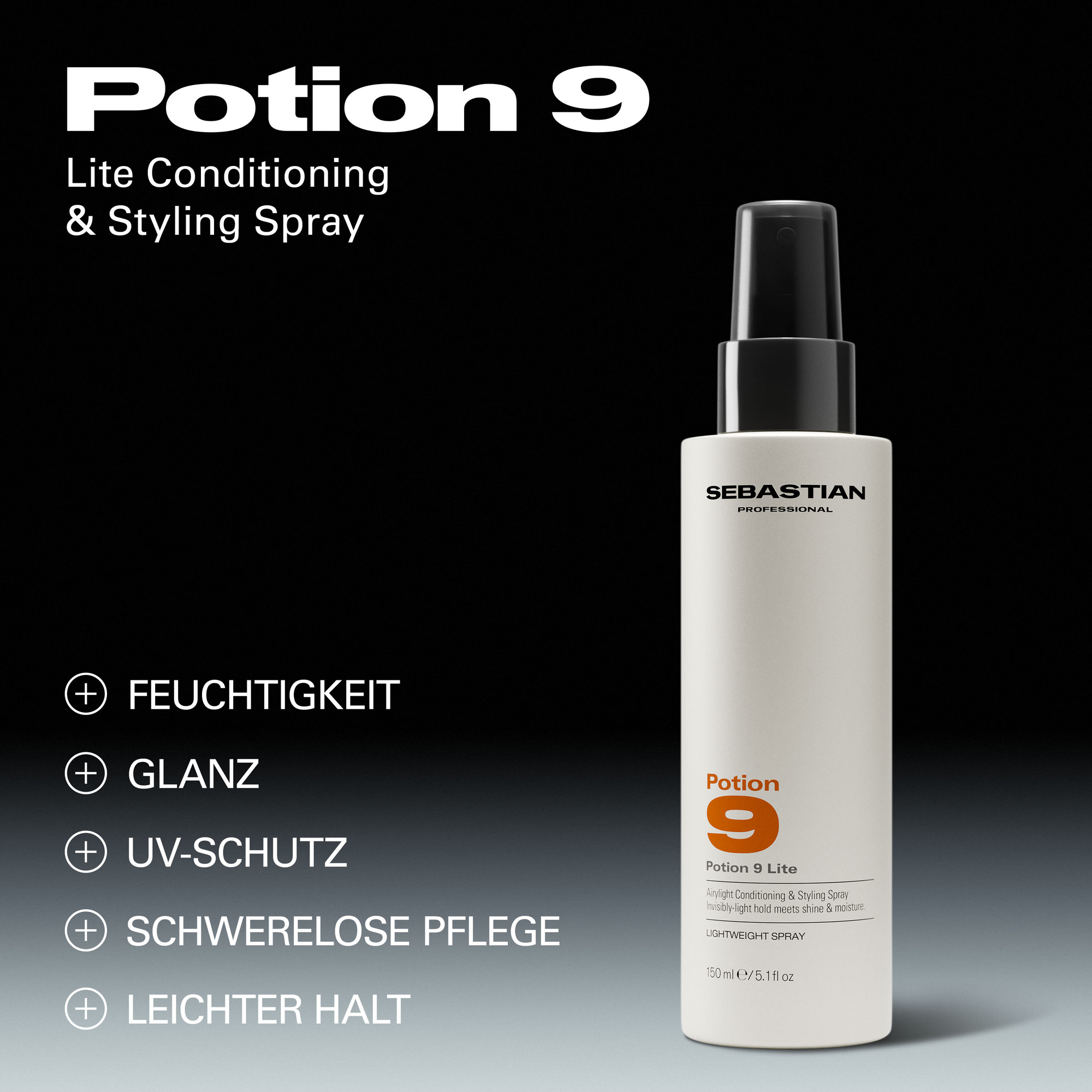 Potion 9 Lite Conditioning & Styling Spray 150 ml