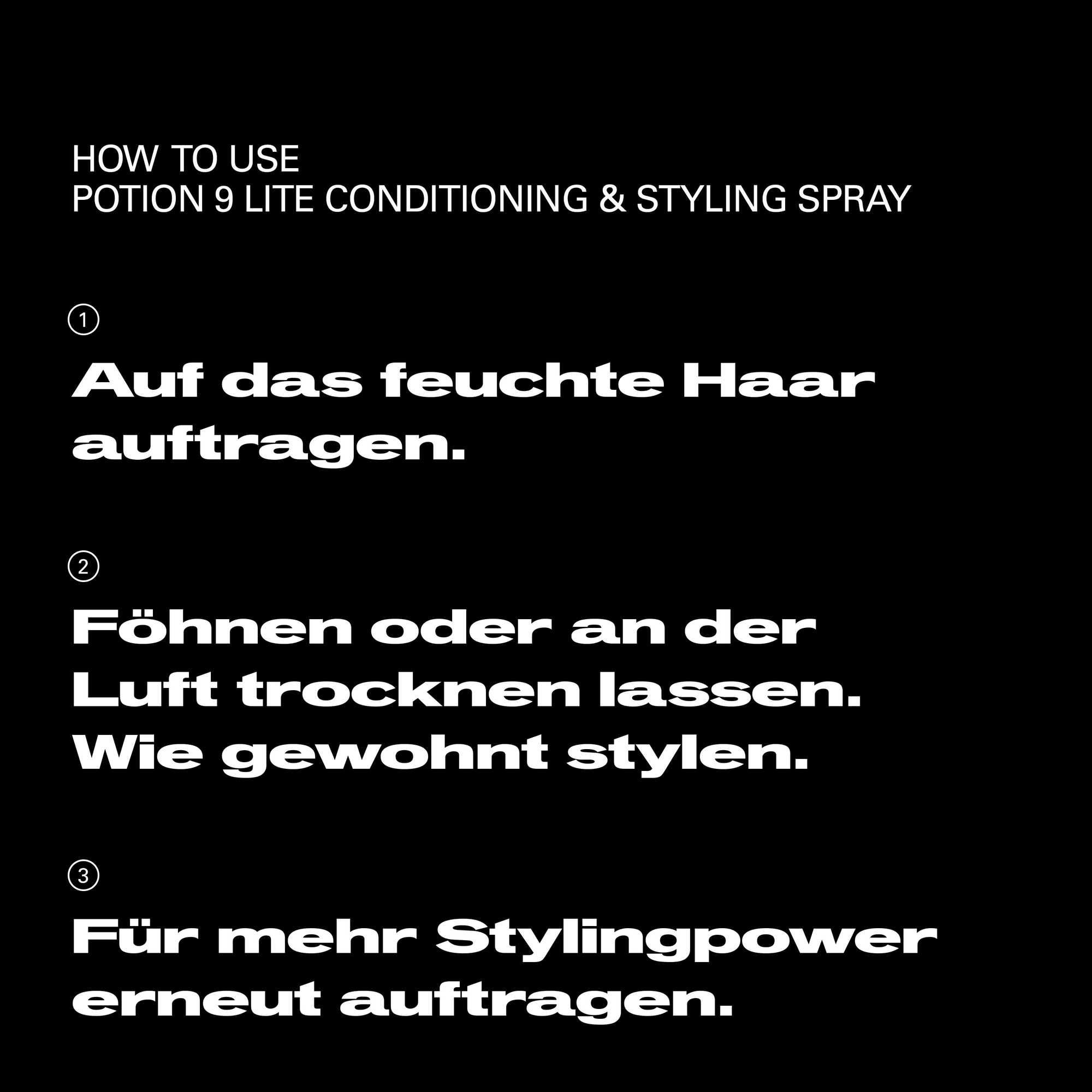 Potion 9 Lite Conditioning & Styling Spray 150 ml