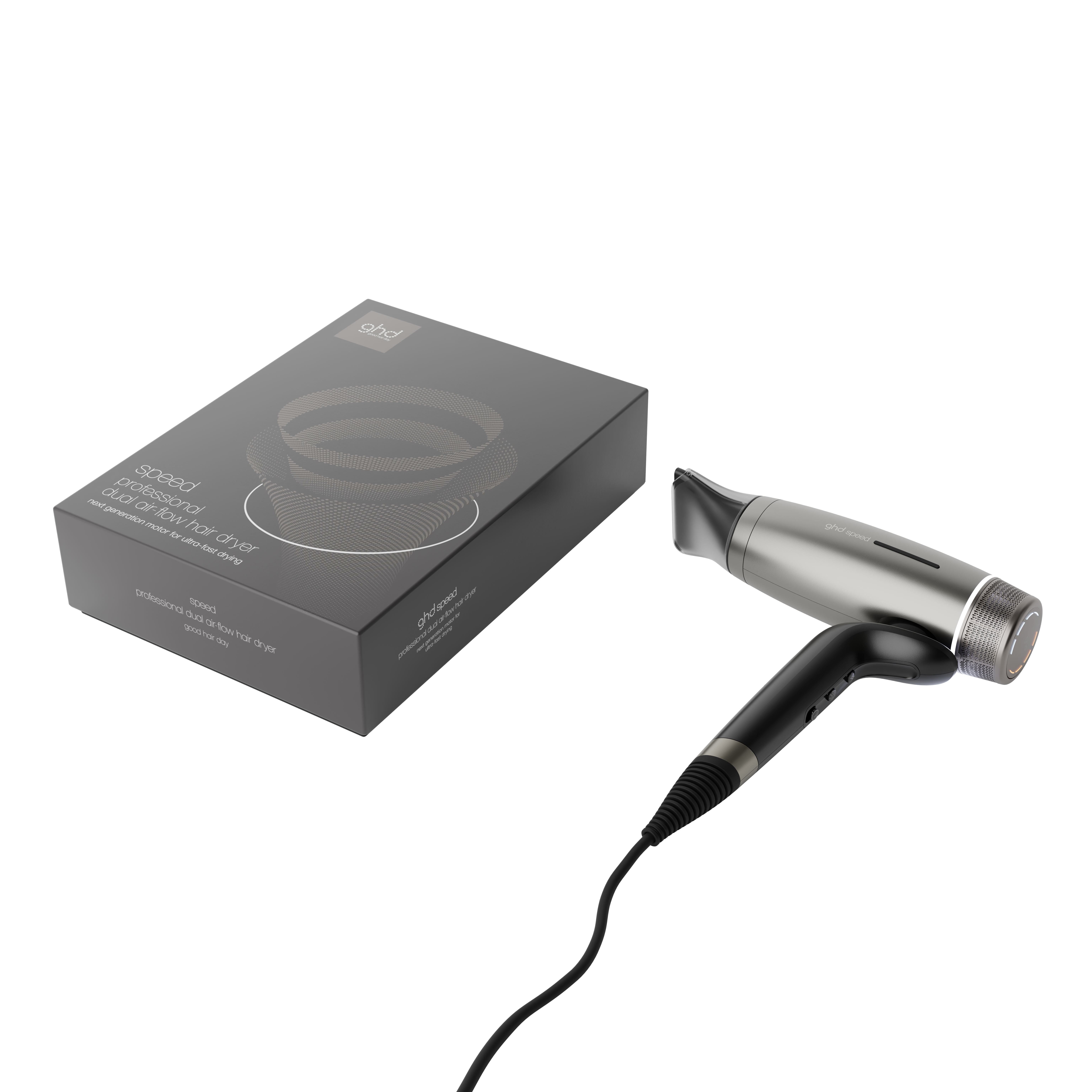 speed Haartrockner Grau