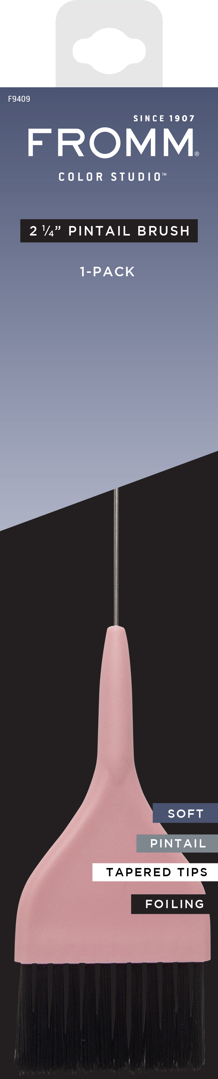 Farbpinsel 2 1/4 Zoll weich mit Spitze