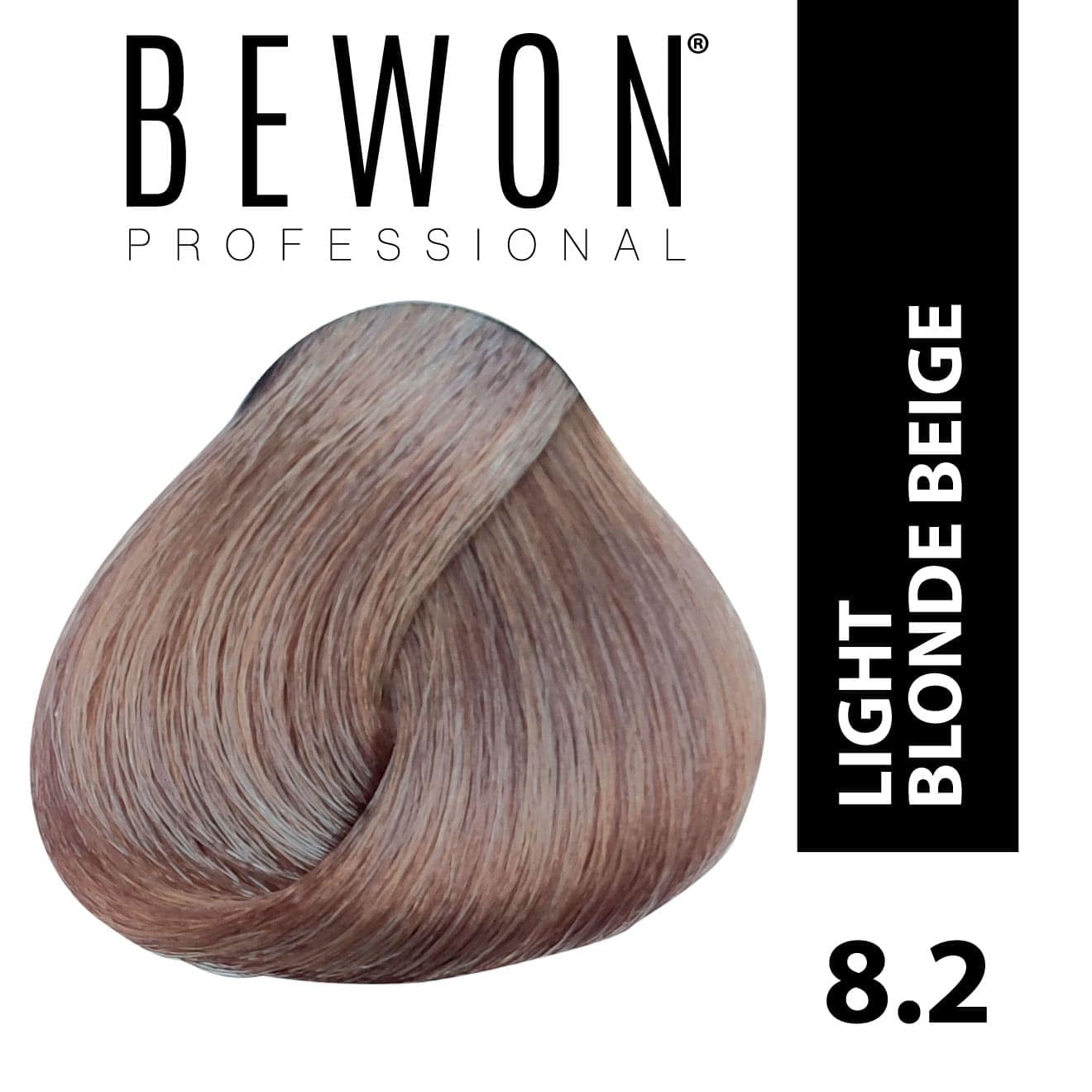 Permanent Hair Color Cream - 8.2 light blonde beige
