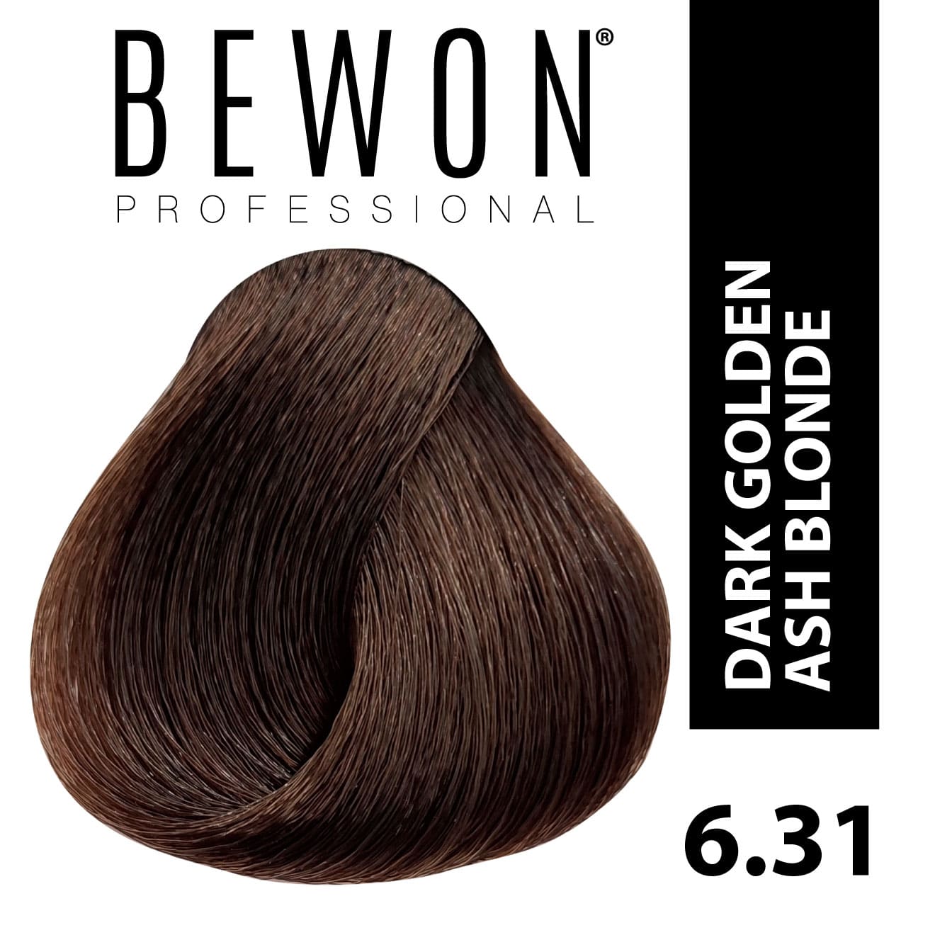 Permanent Hair Color Cream - 6.31 dark golden ash blonde