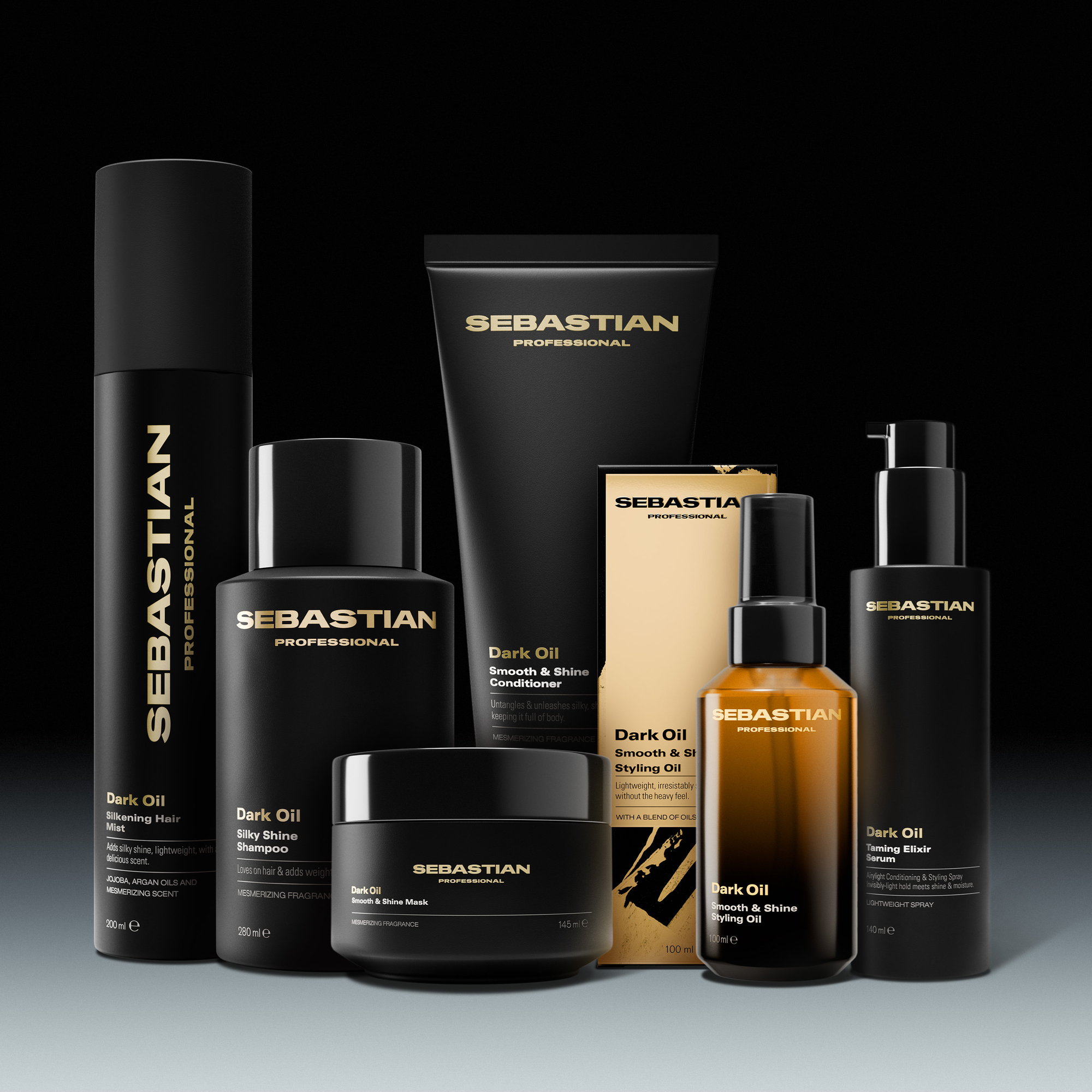 Dark Oil Silky Shine Shampoo 1000 ml