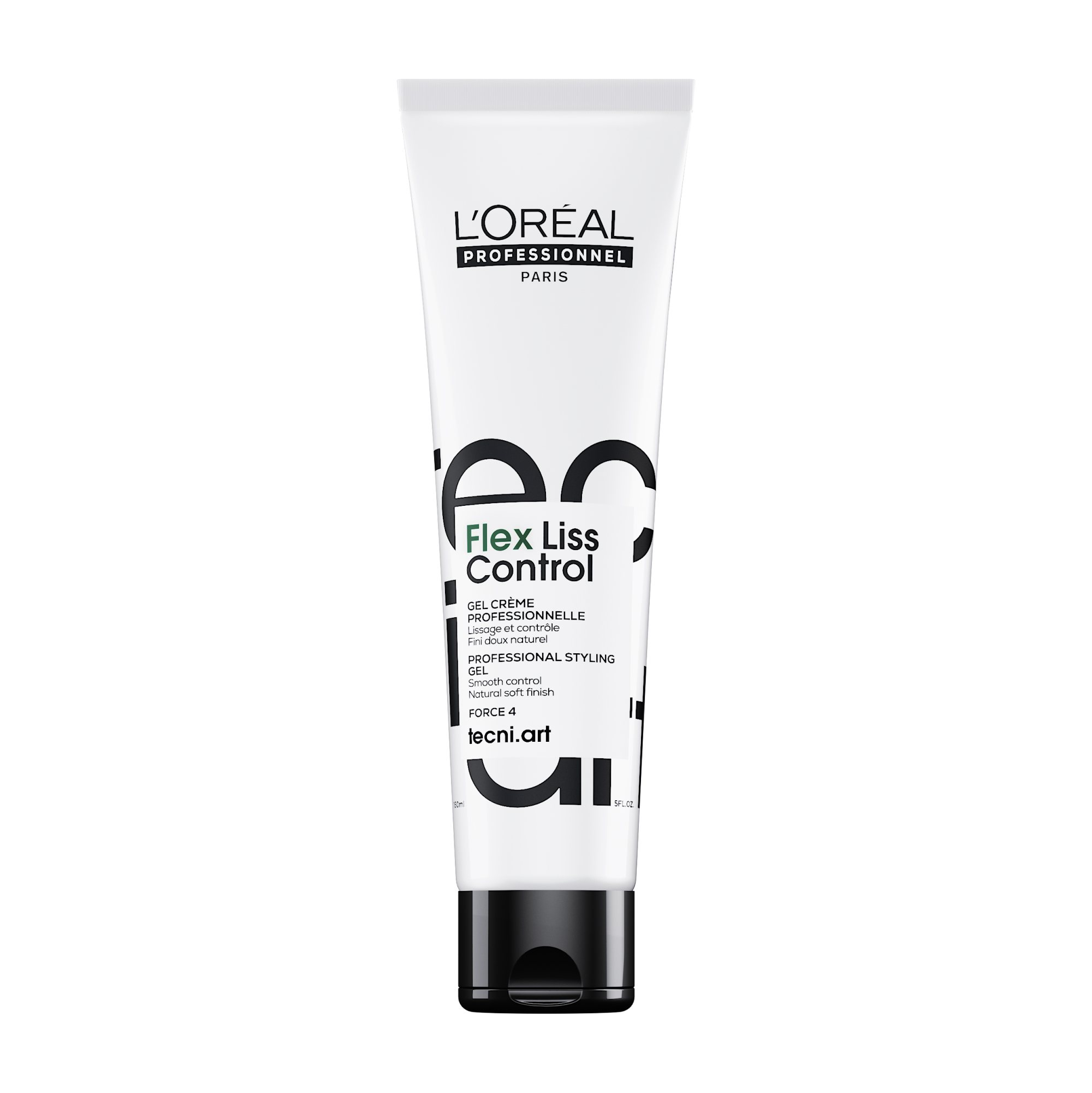 Tecni.ART Flex Liss Control Professionelle Styling Gel-Creme für flexible Stylings und Schutz vor Luftfeuchtigkeit , 150ml