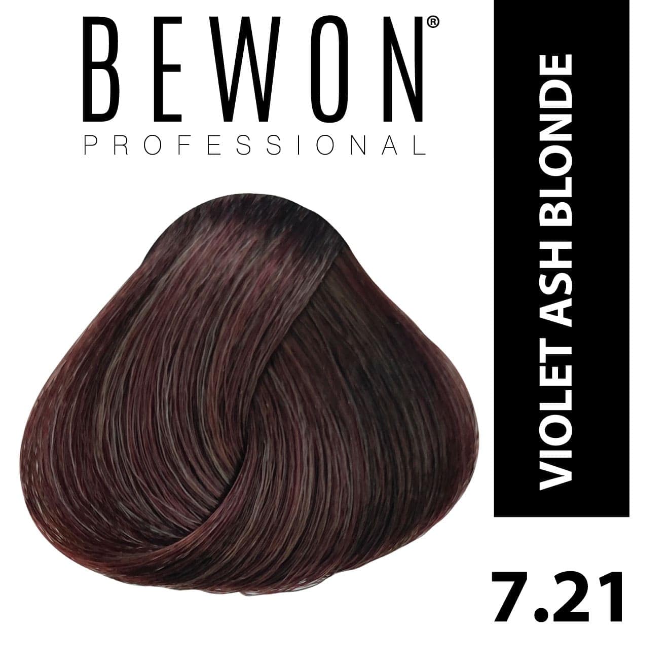Permanent Hair Color Cream - 7.21 violet ash blonde