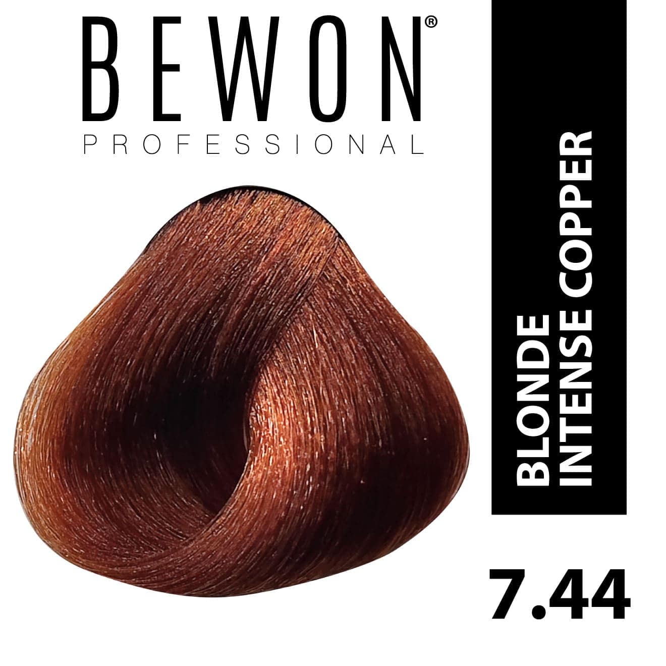 Permanent Hair Color Cream - 7.44 blonde intense copper