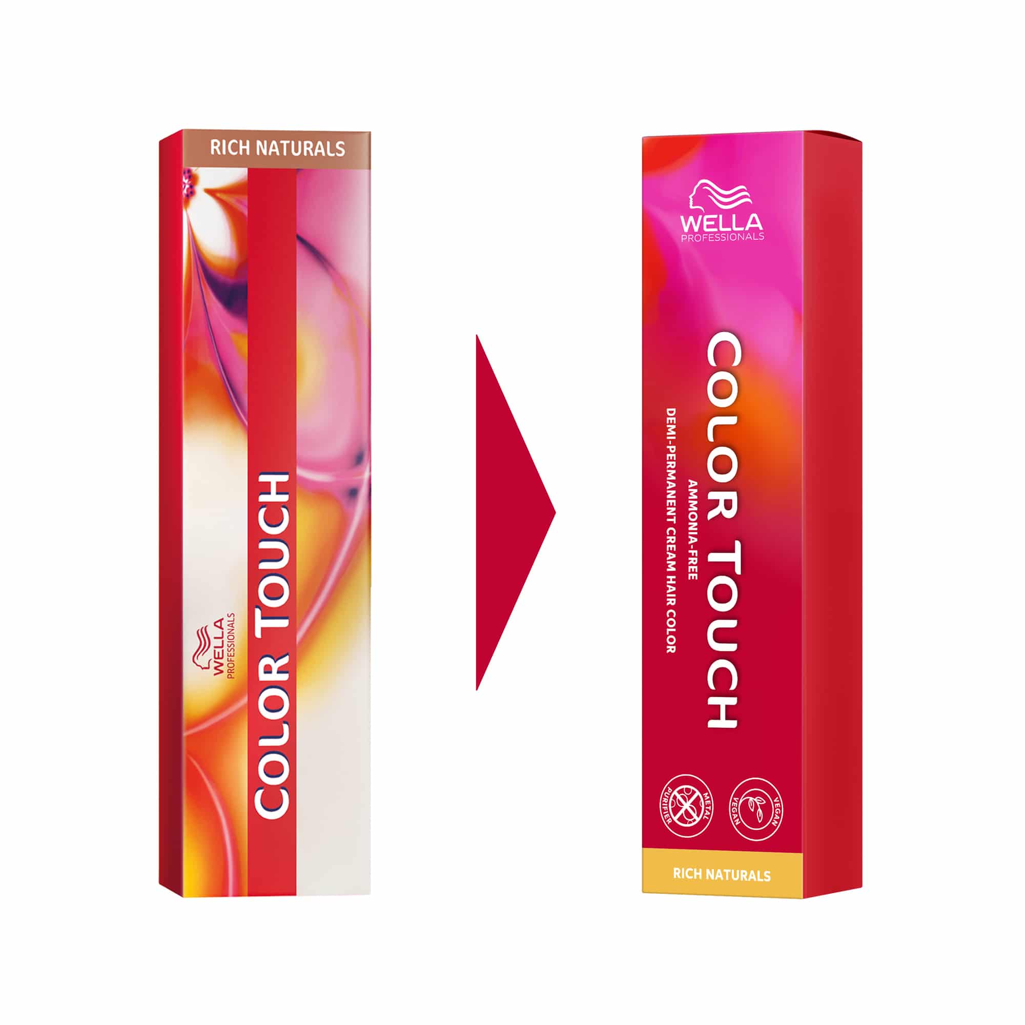 Color Touch Rich Naturals - 4/19 mittelbraun asch-cendré