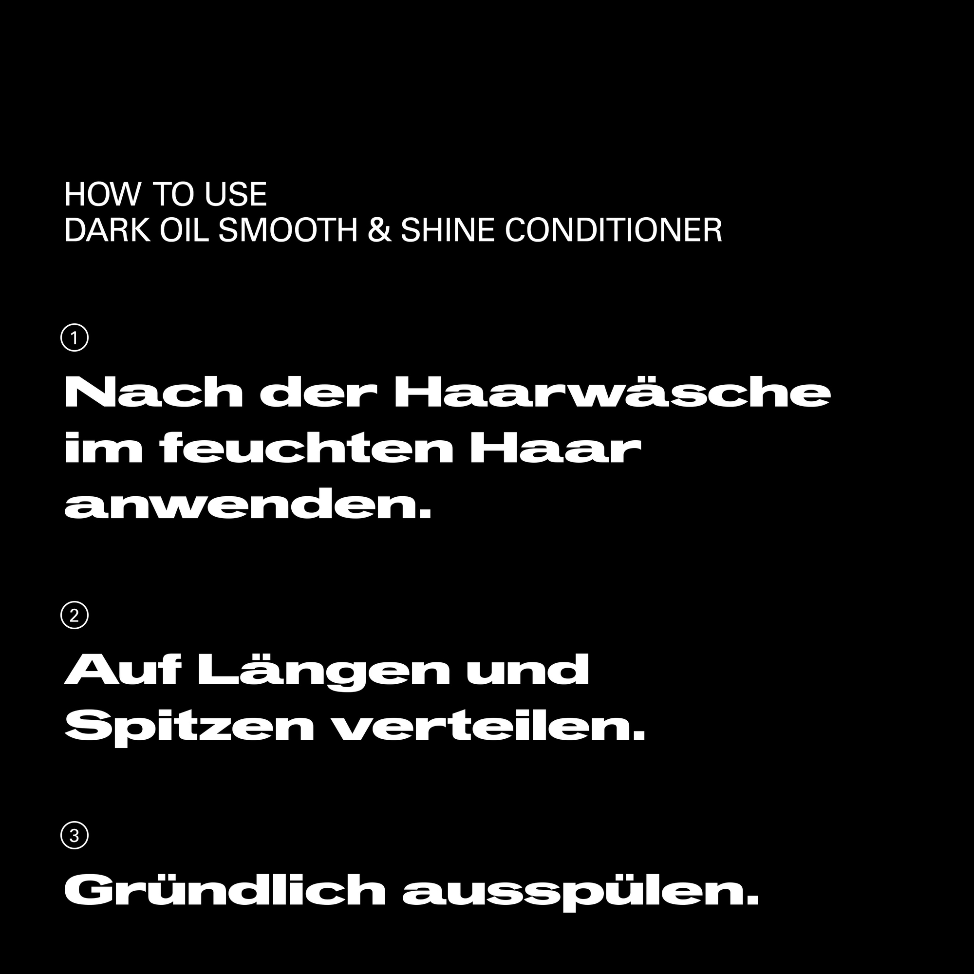 Dark Oil Smooth & Shine Conditioner 200 ml