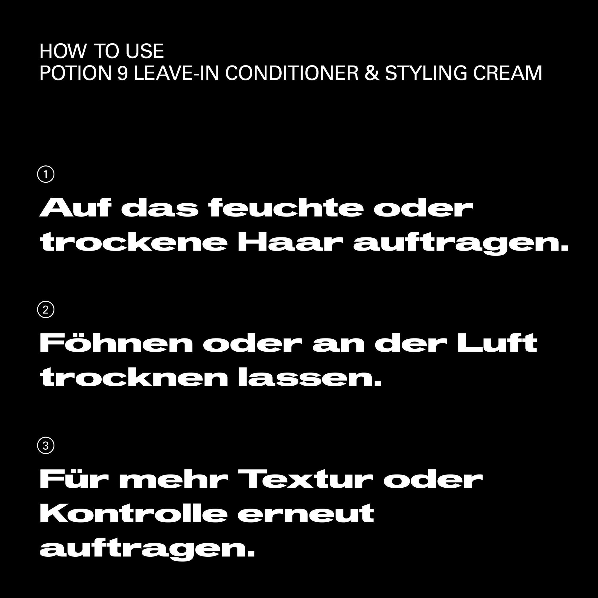 Potion 9 Leave-In Conditioner & Styling Cream 145 ml