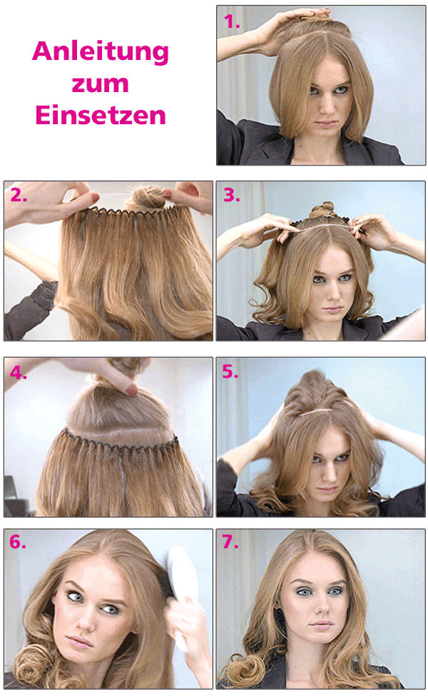 Hair Dress Haarteil - verschiedene Farben