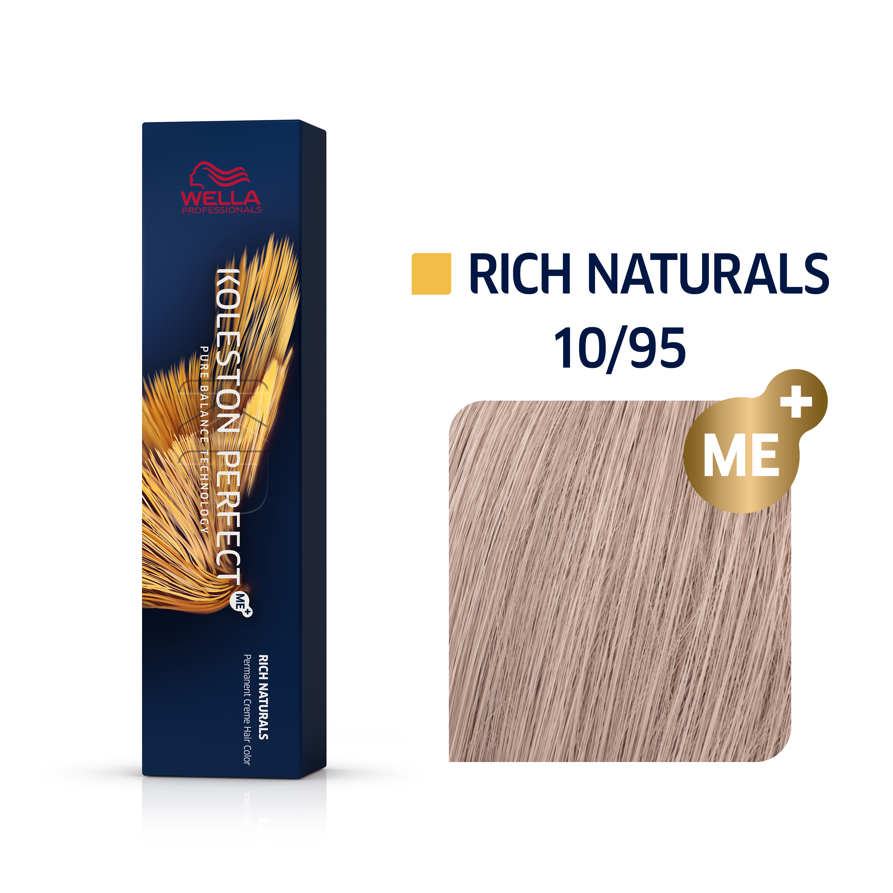Koleston Perfect Rich Naturals - 10/95 hell-lichtblond-cendré-mahagoni