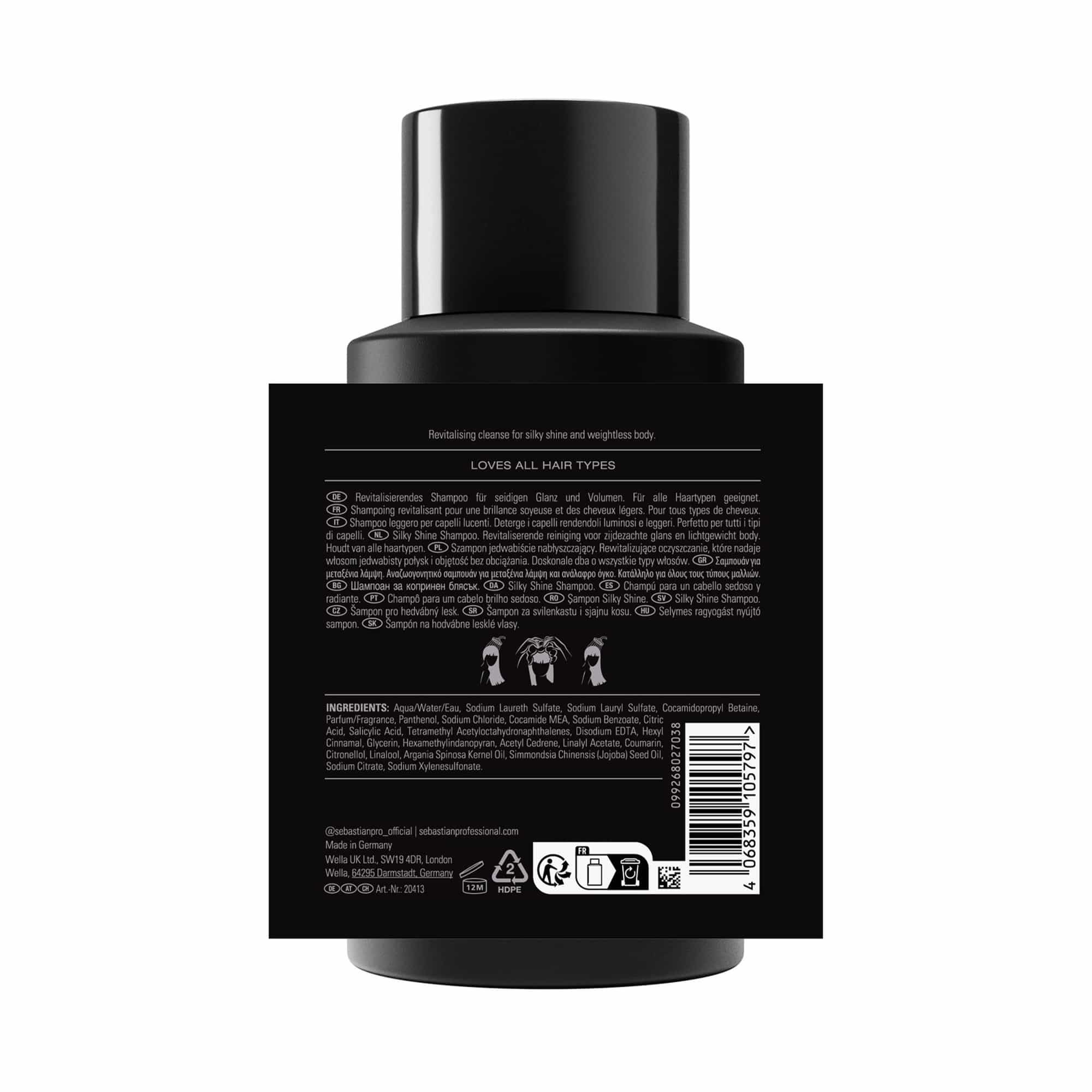 Dark Oil Silky Shine Shampoo 280 ml
