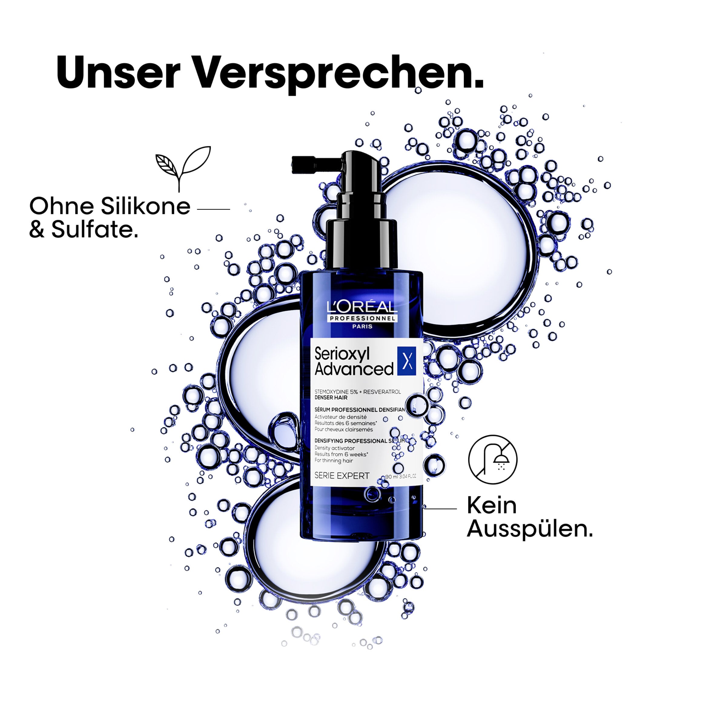 Serioxyl Advanced Anti Hair-thinning Density Activator Serum 90 ml