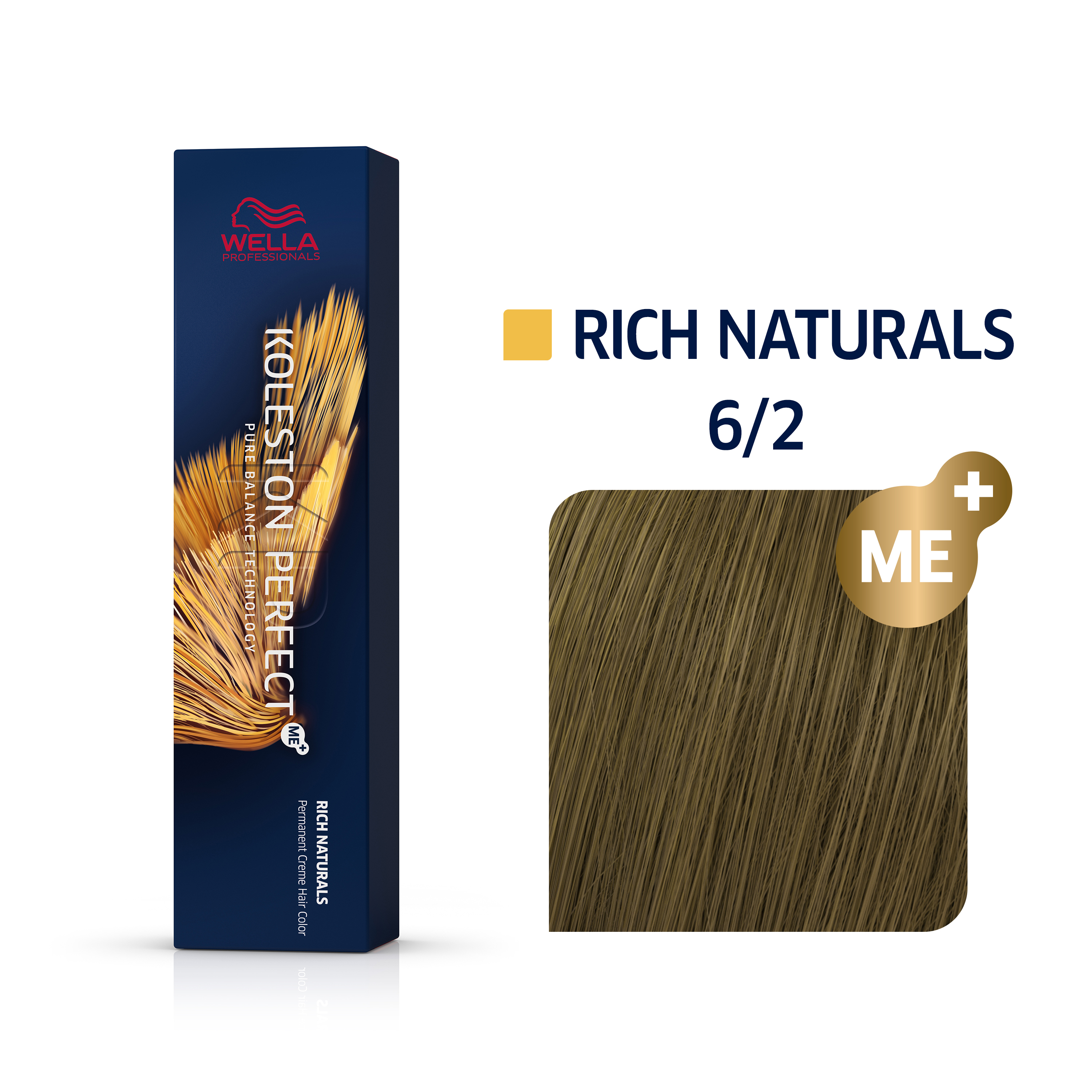 Koleston Perfect Rich Naturals - 6/2 dunkelblond-matt