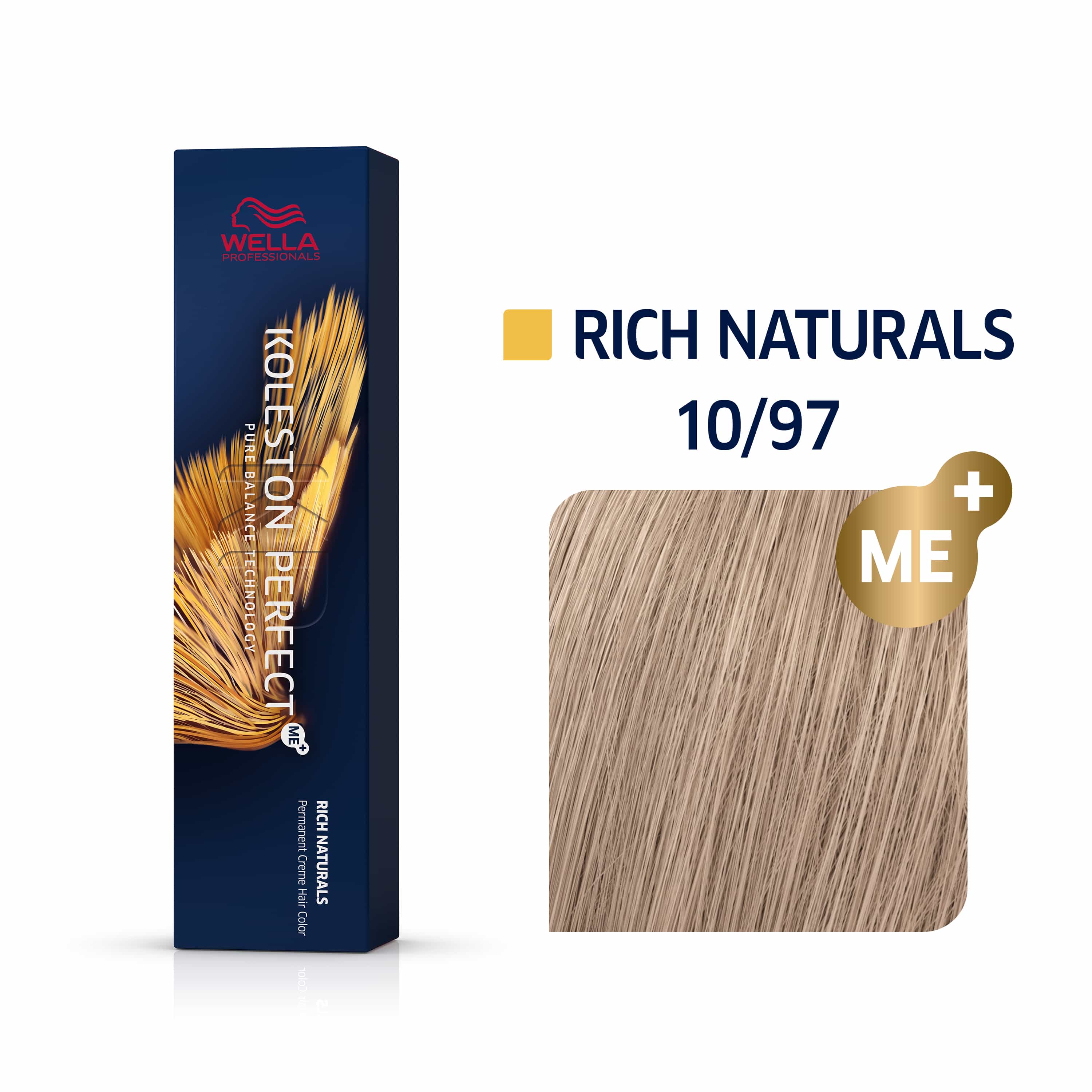 Koleston Perfect Rich Naturals - 10/97 hell-lichtblond-cendré-braun