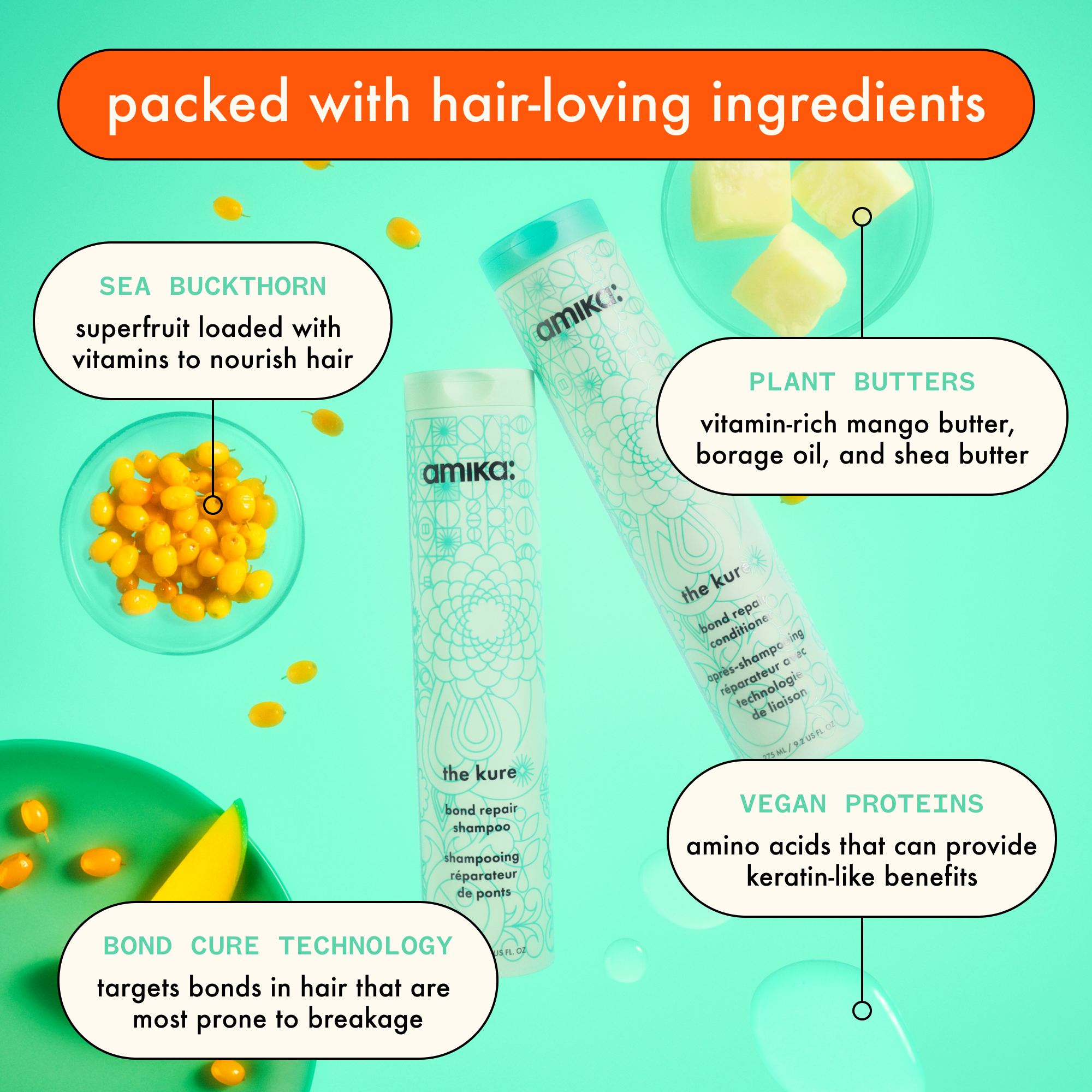 Care The Kure Strength Repair Shampoo